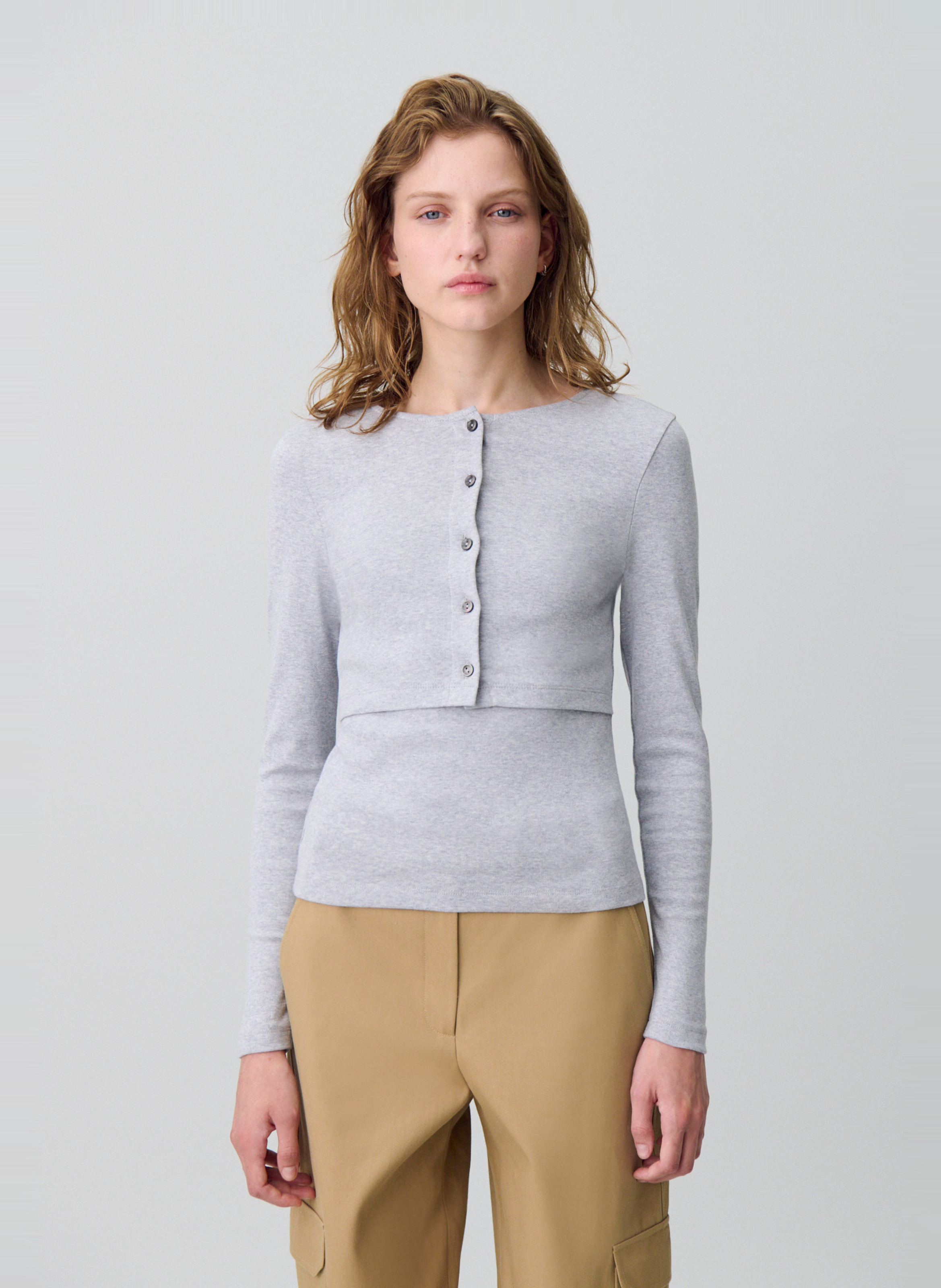 Set tee-shirt et cardigan en coton CLAUDIE PIERLOT