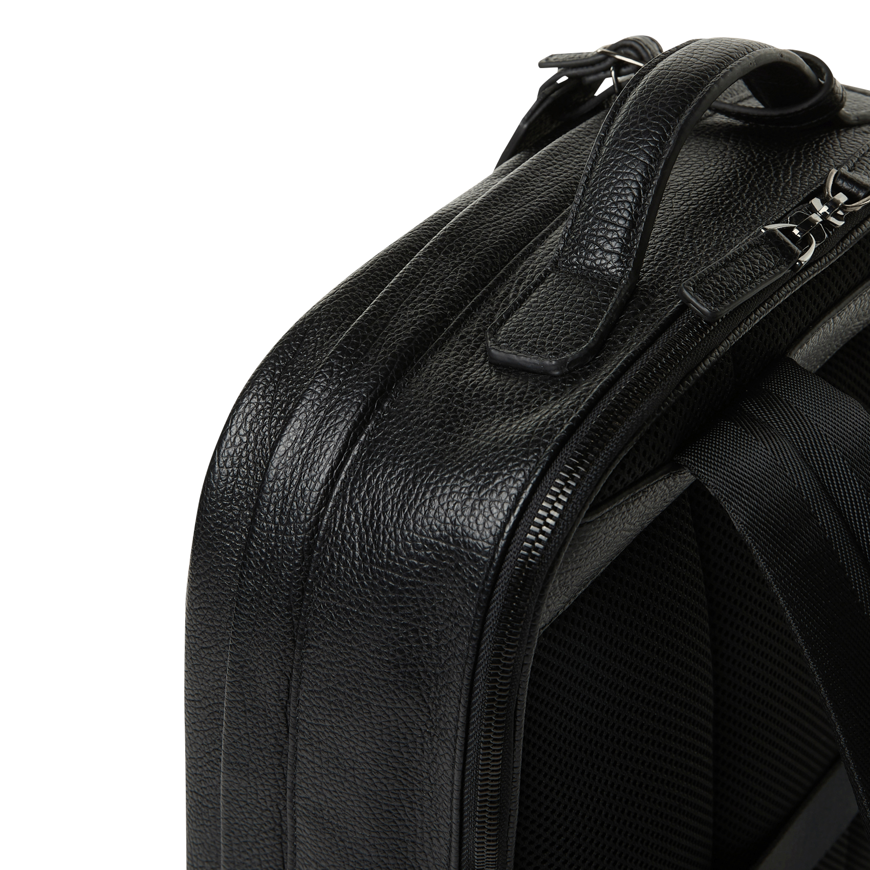 Sac à dos en cuir grainé SAISON 1865 Noir