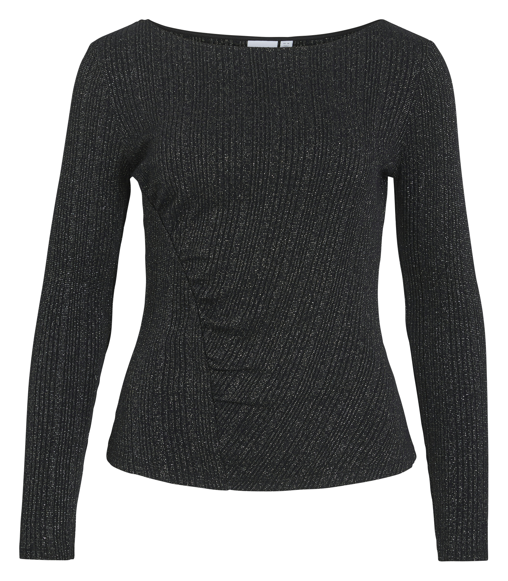 Top col bateau VILA Noir