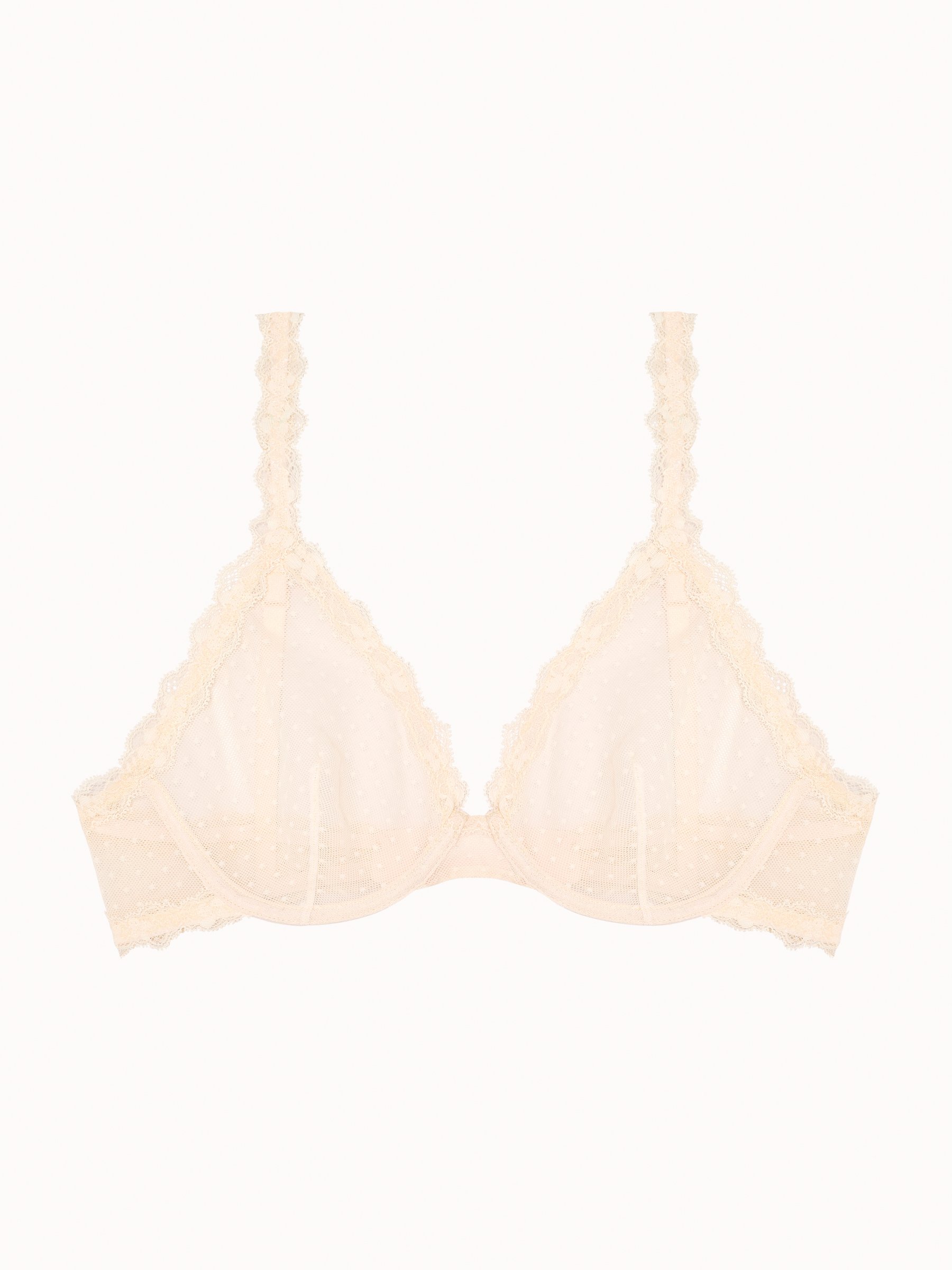 Underwired balconette bra PASSIONATA Beige