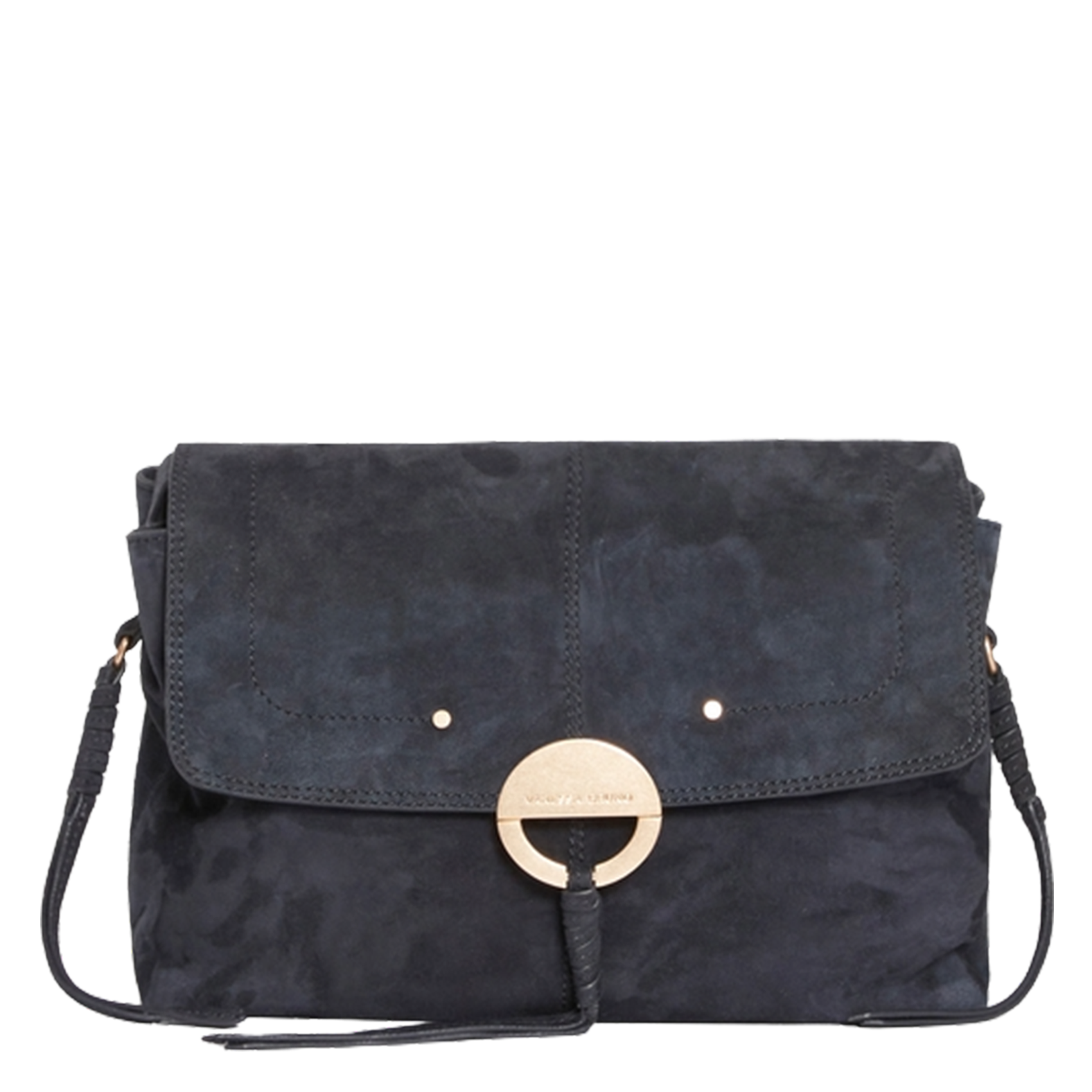 Suede shoulder bag VANESSA BRUNO Blue