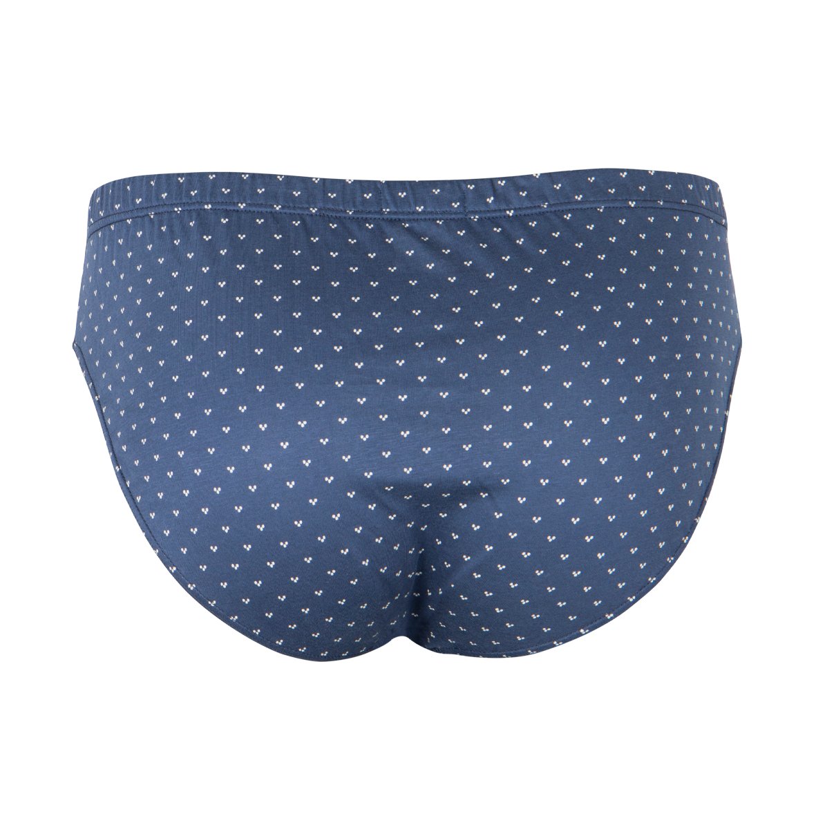 High-rise pattern open panties EMINENCE Blue