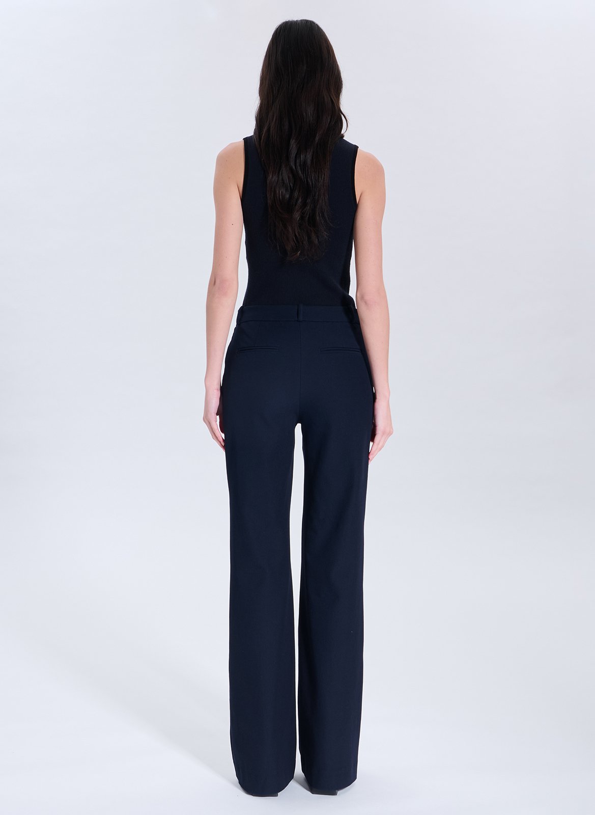 High-rise flared pants ZAPA Blue