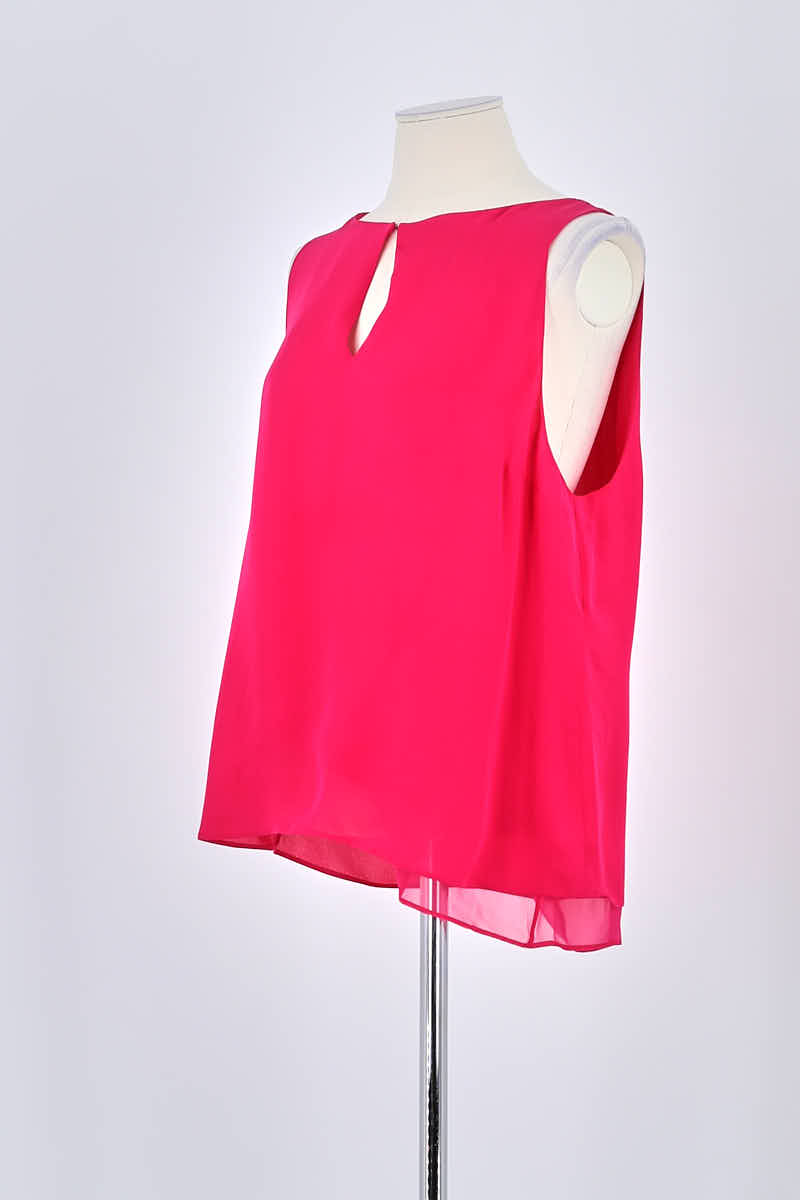 Azawood sleeveless top DIANE VON FURSTENBERG - Seconde Main Pink