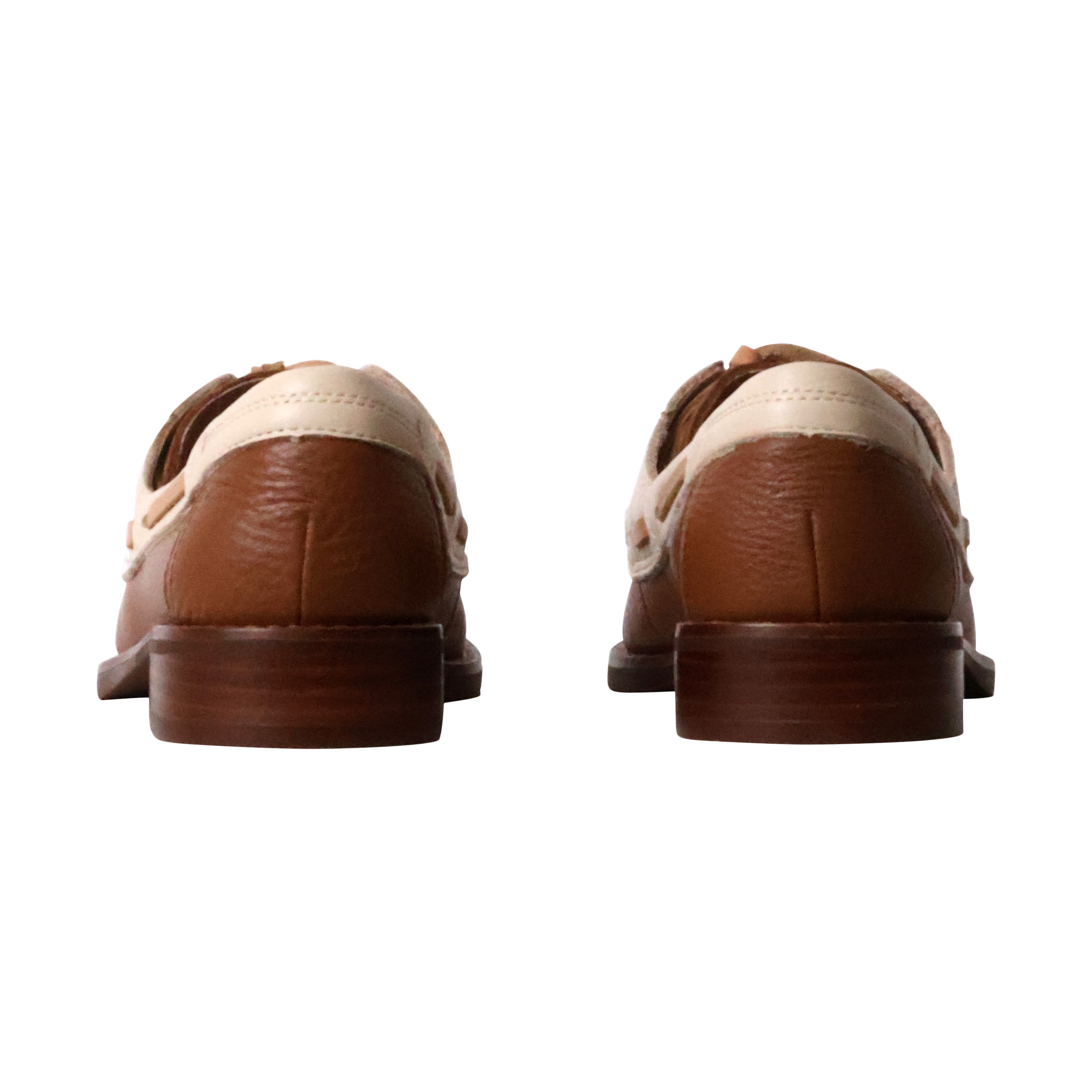 Leather moccasin Flore EMILIE KARSTON Brown