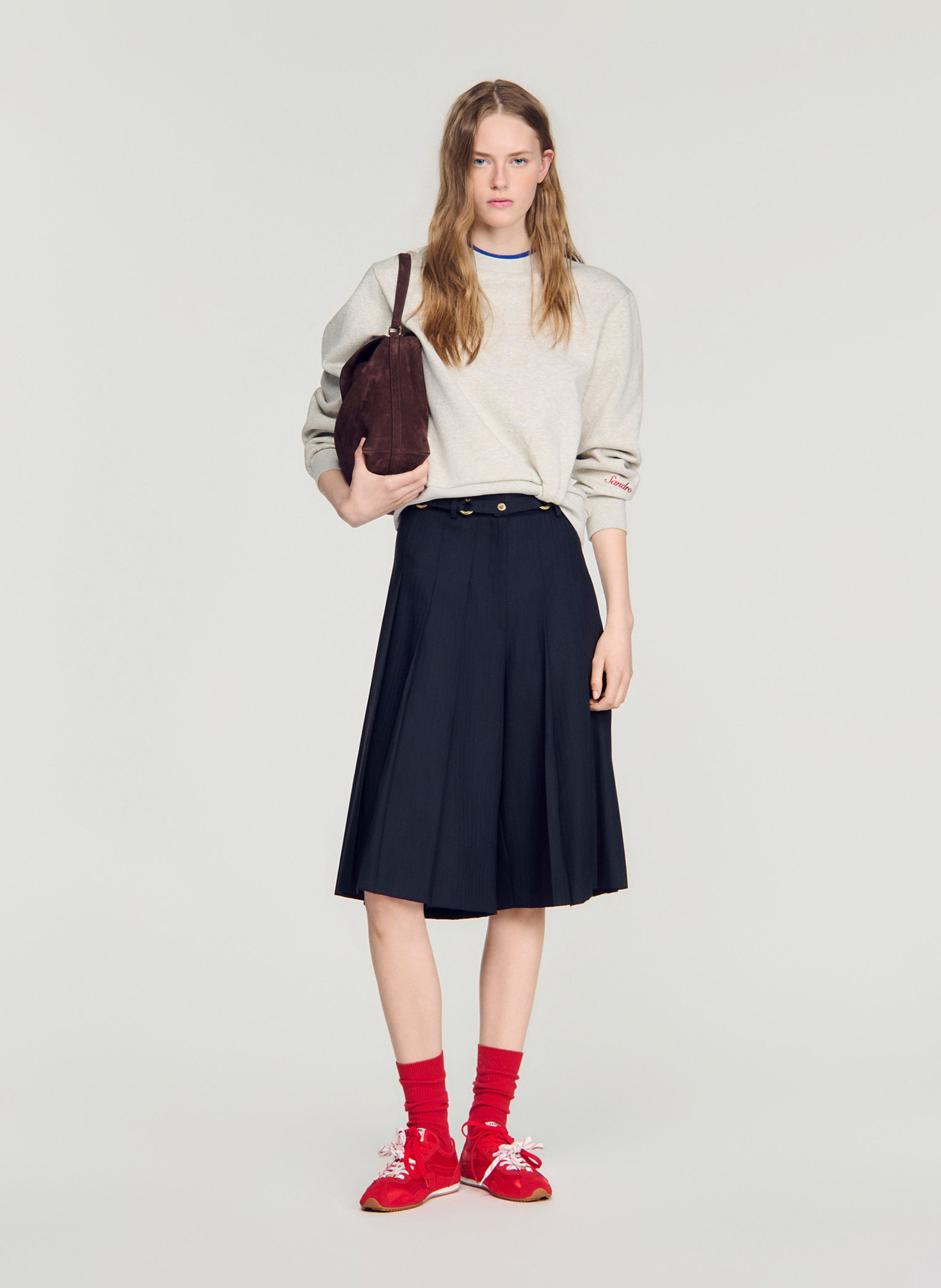 Wollshorts SANDRO Blau