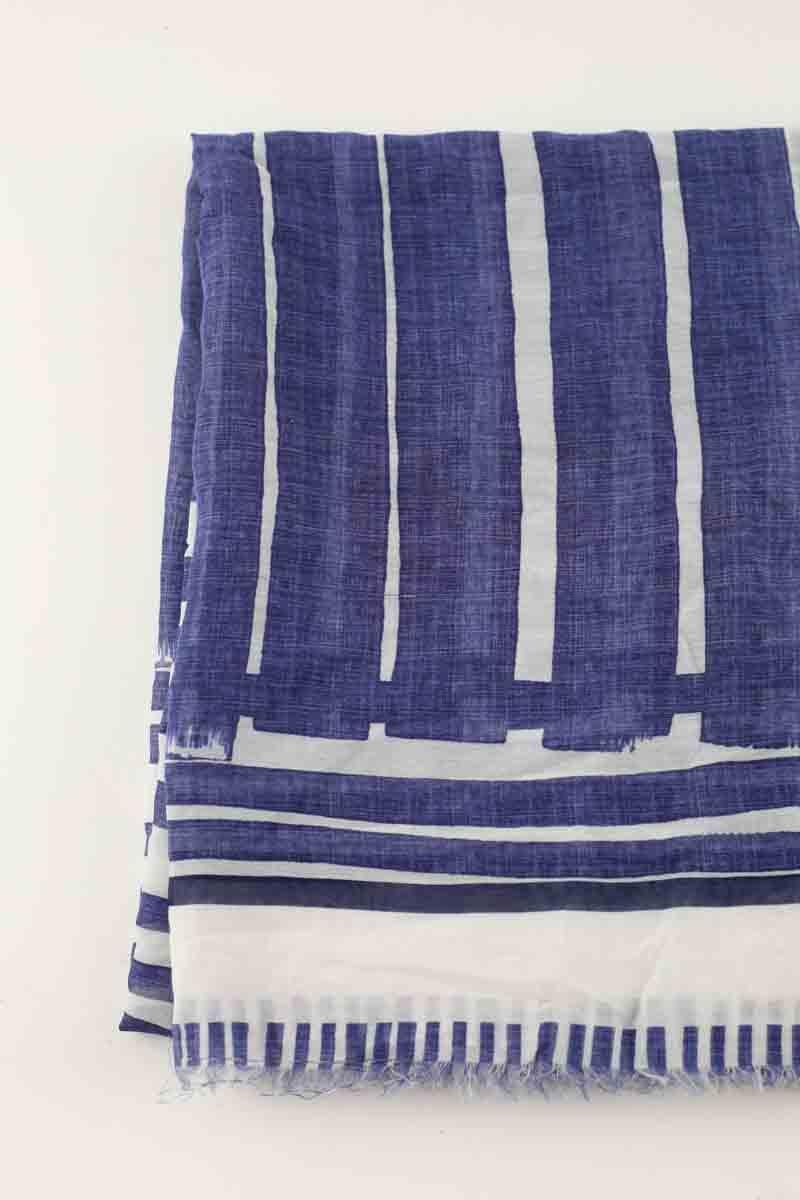 Square MAX MARA - Seconde Main Blue