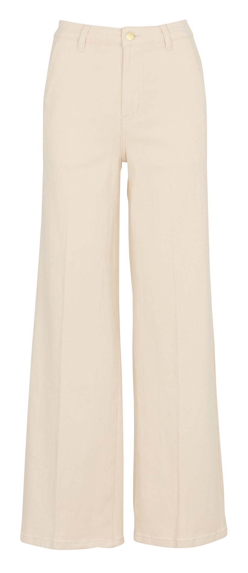 Weite Hose aus Baumwollmischgewebe LA PETITE ETOILE Weiss
