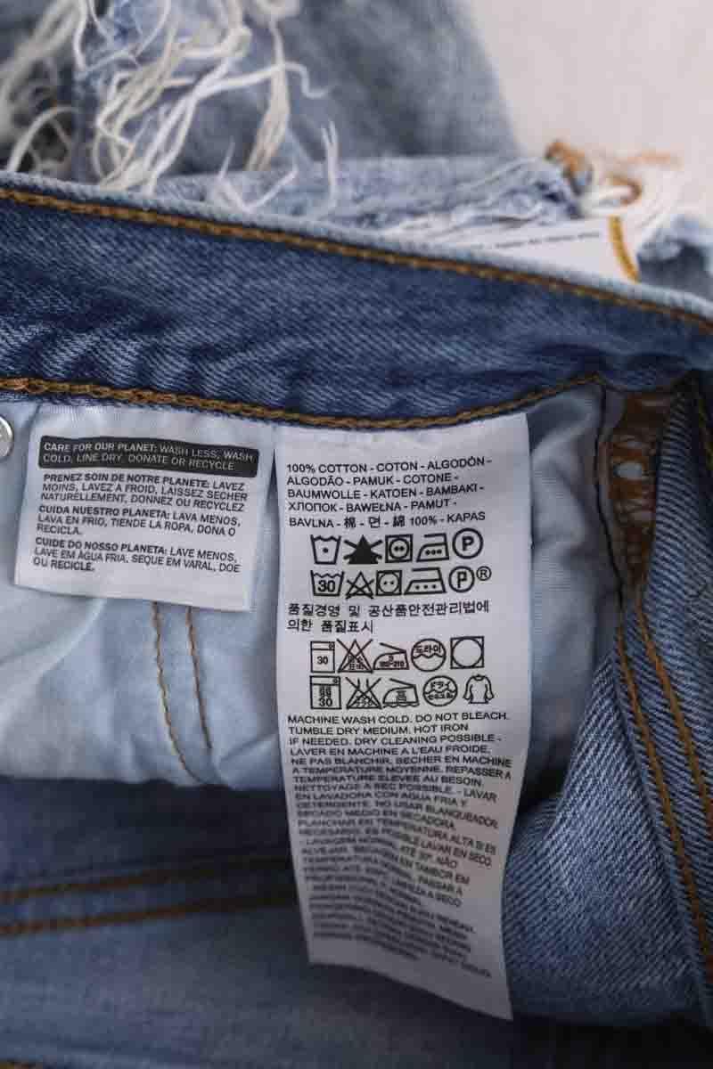 Mini shorts LEVI'S - Seconde main Blue