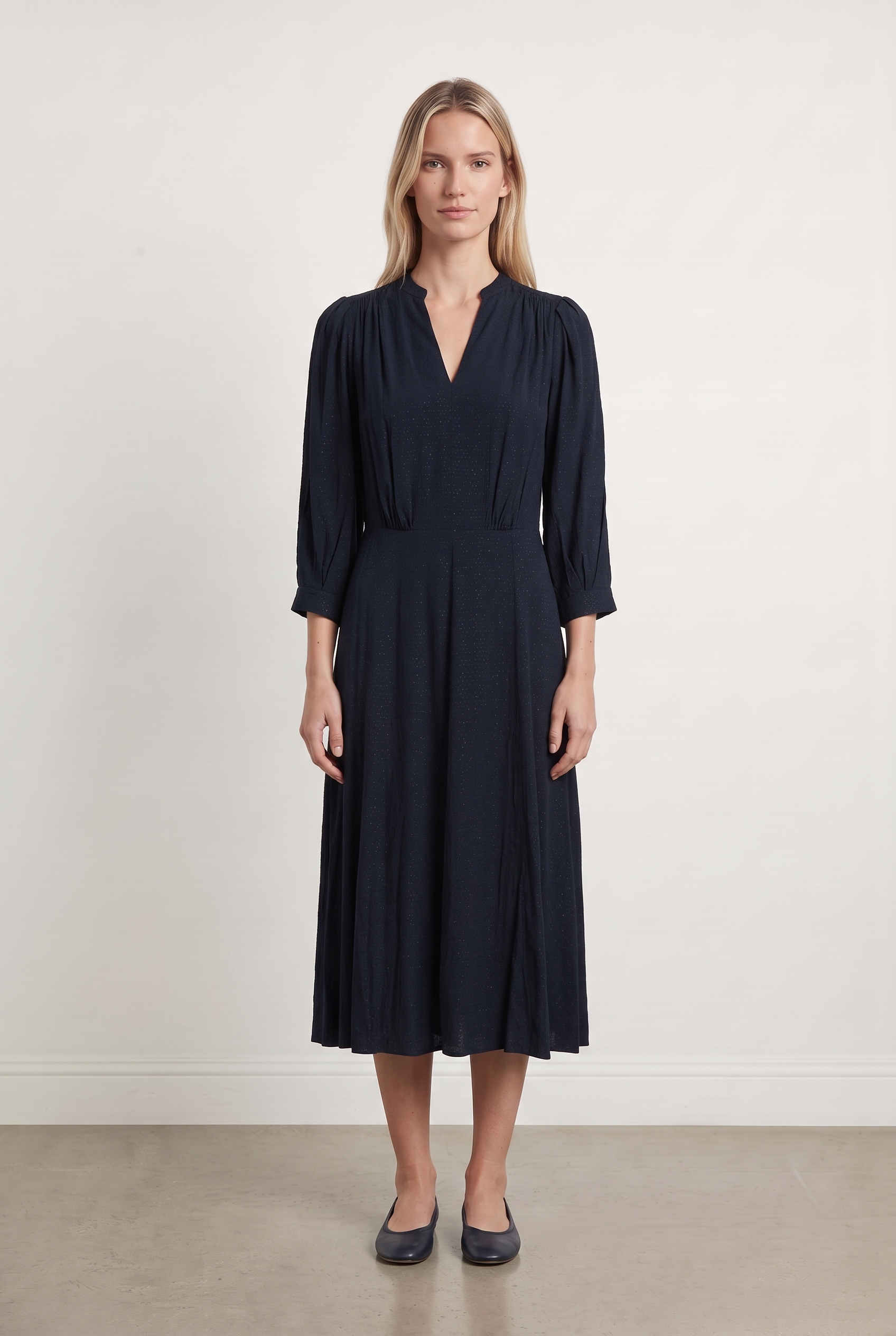Long dress TARA JARMON - Seconde Main Blue