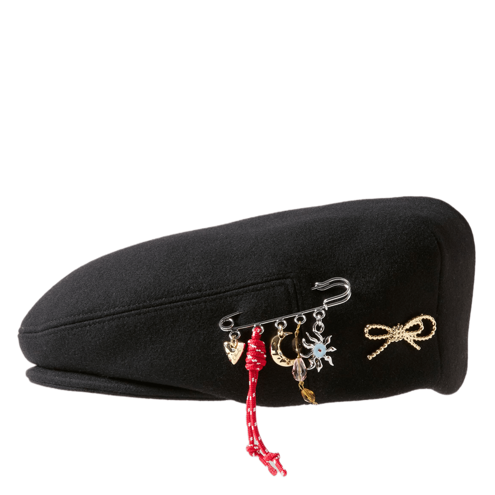 Wool-blend beret CLAUDIE PIERLOT Black