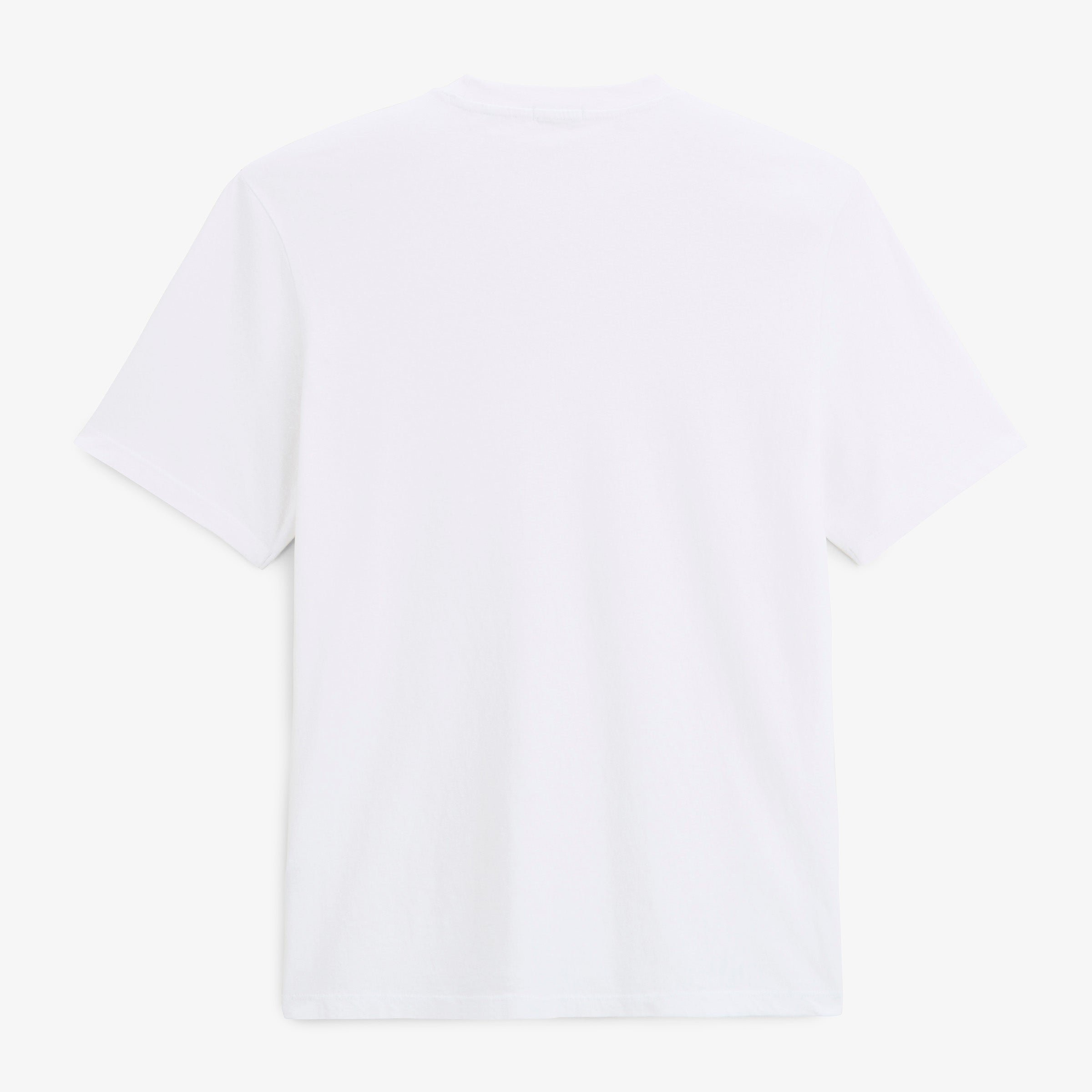 Short-sleeved white linen blend T-shirt SERGE BLANCO White