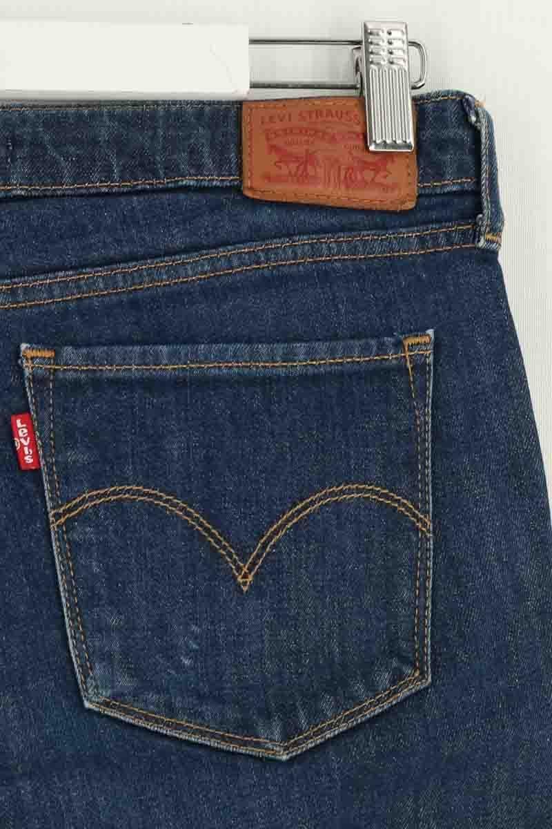Jean droit 714 LEVI'S - Seconde main Bleu