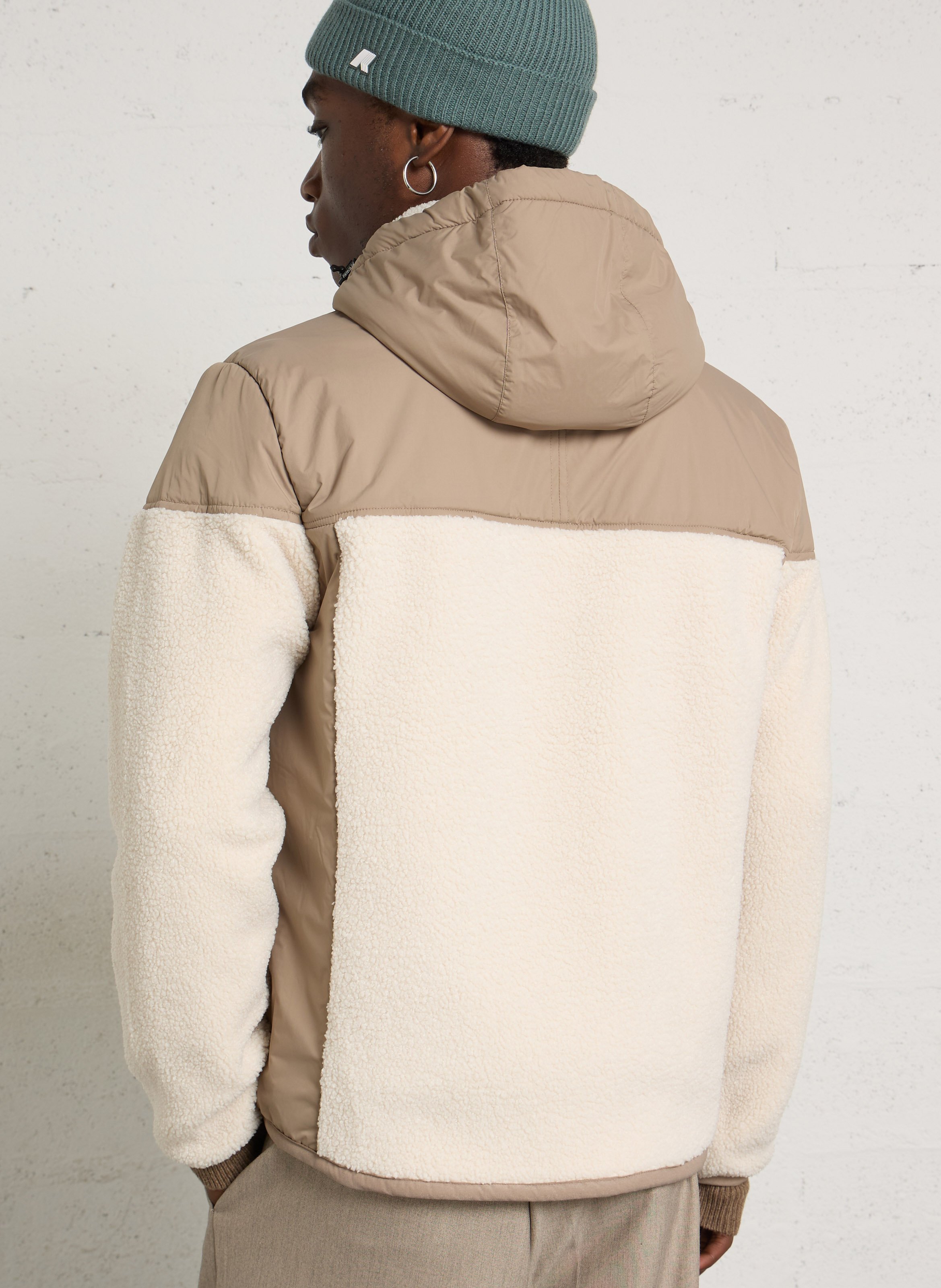 Polaire col montant  K-WAY Beige