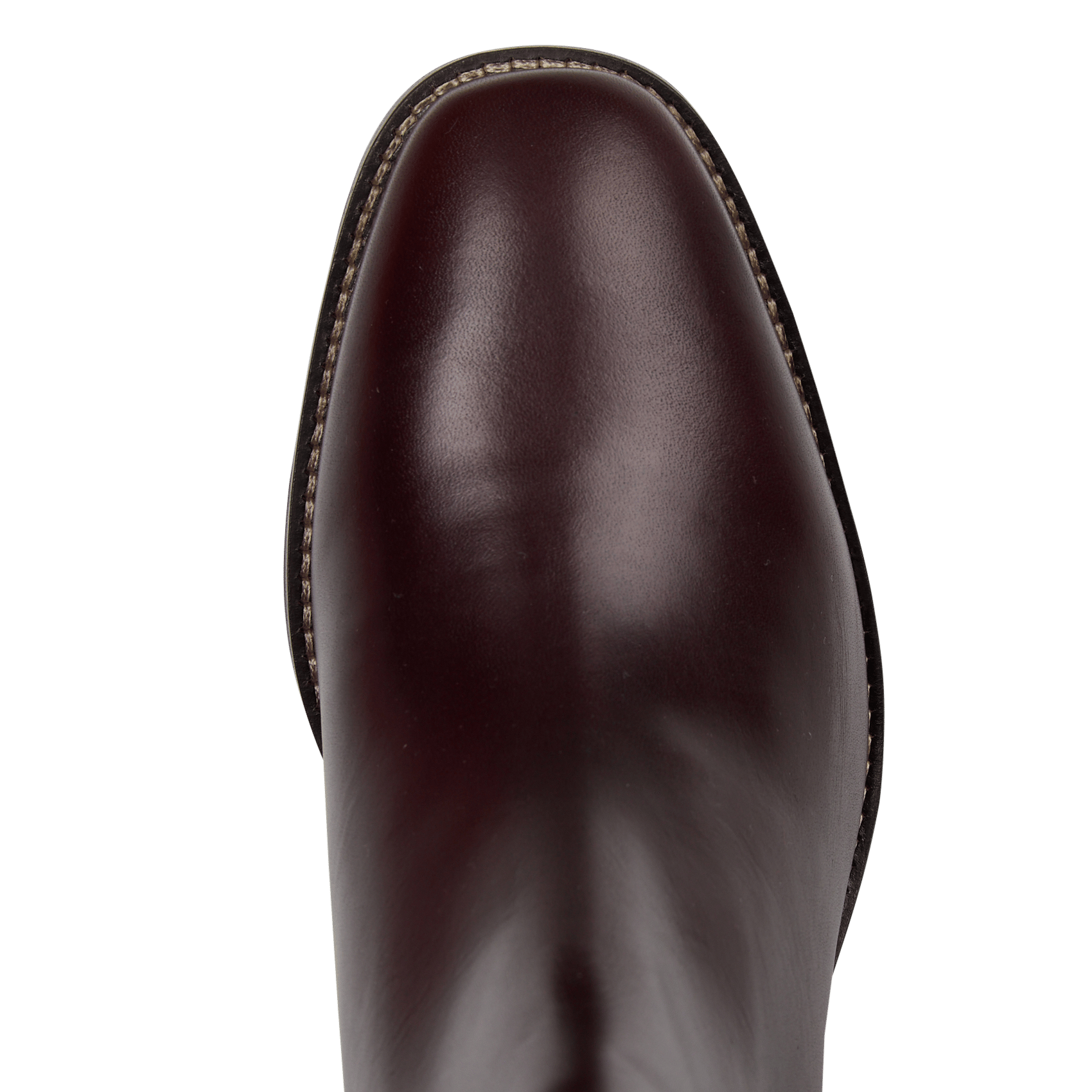 Bottines zippées en cuir BOBBIES Marron