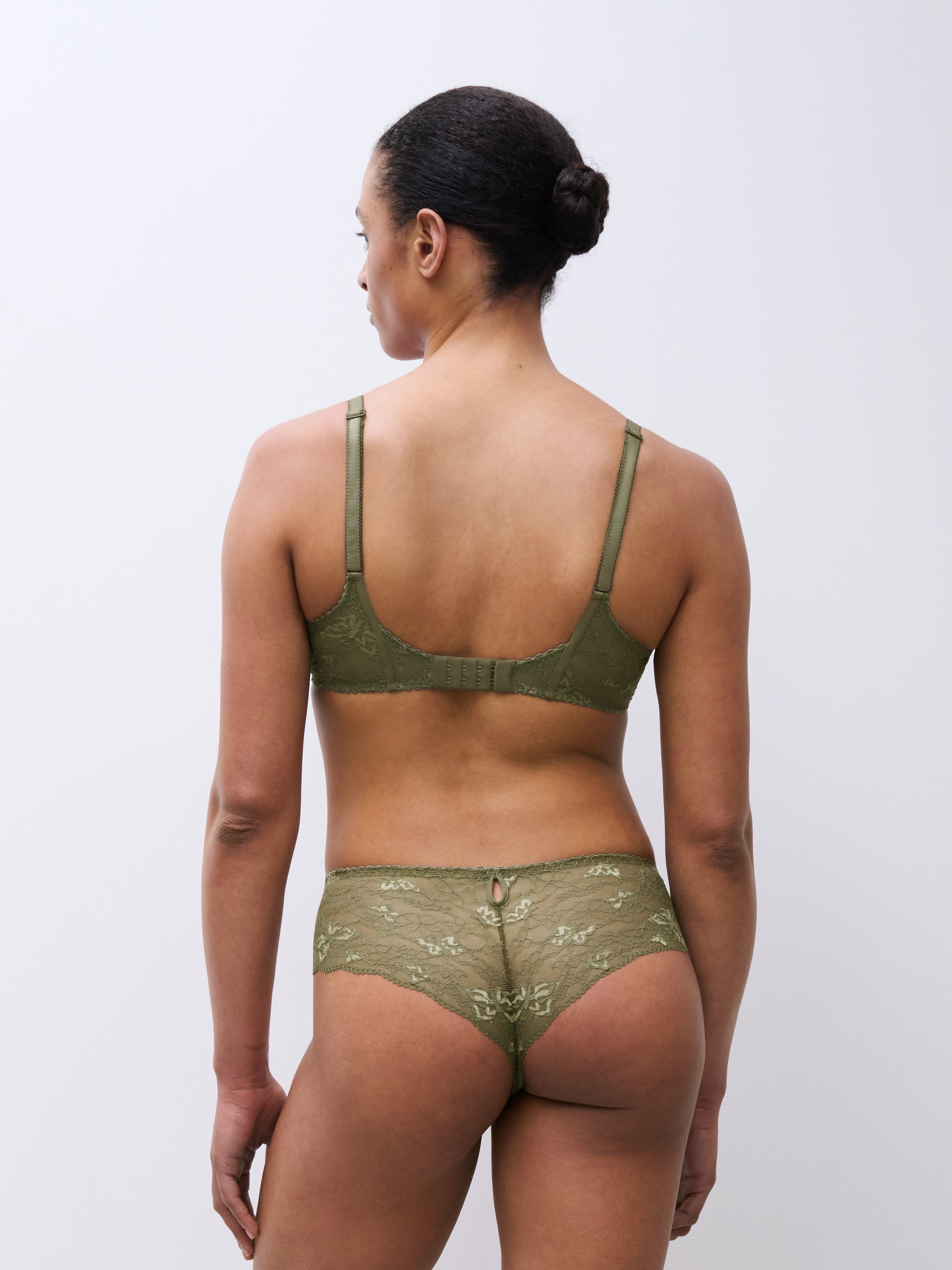 Demi-cup bra CHANTELLE PULP Green