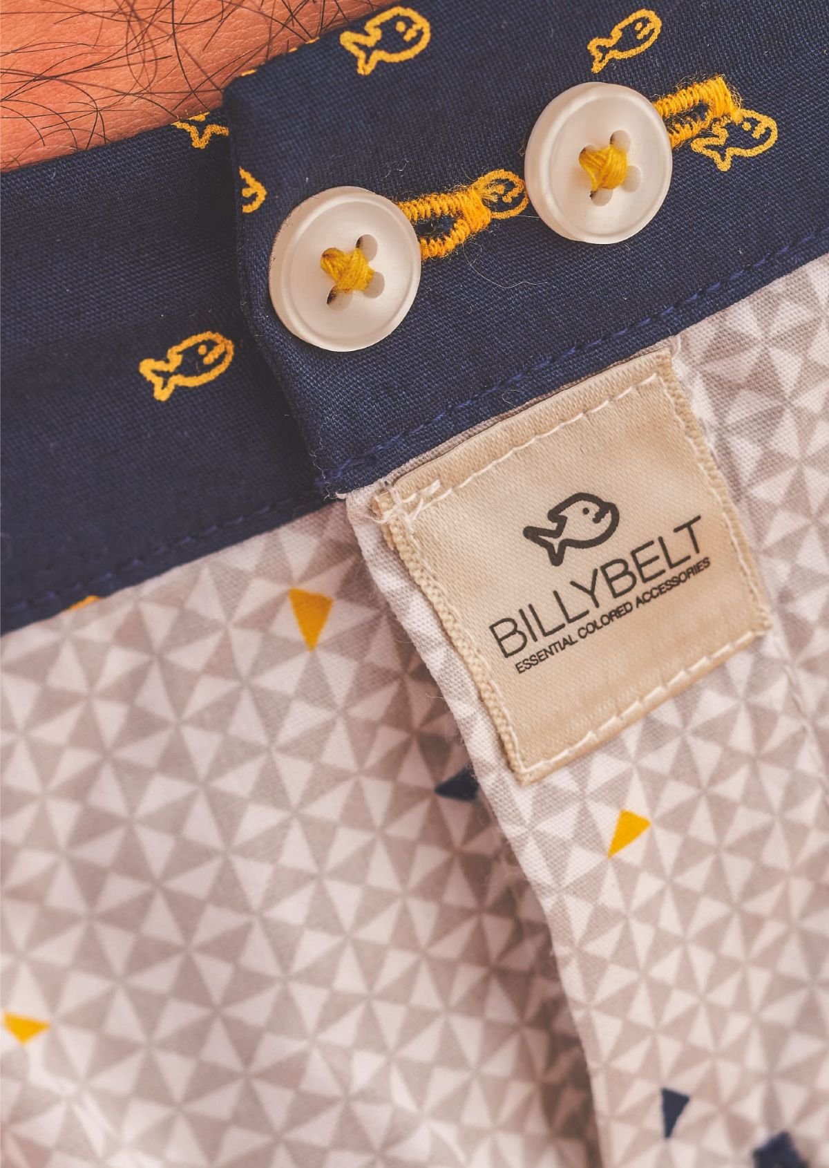 Organic cotton boxer shorts BILLYBELT White