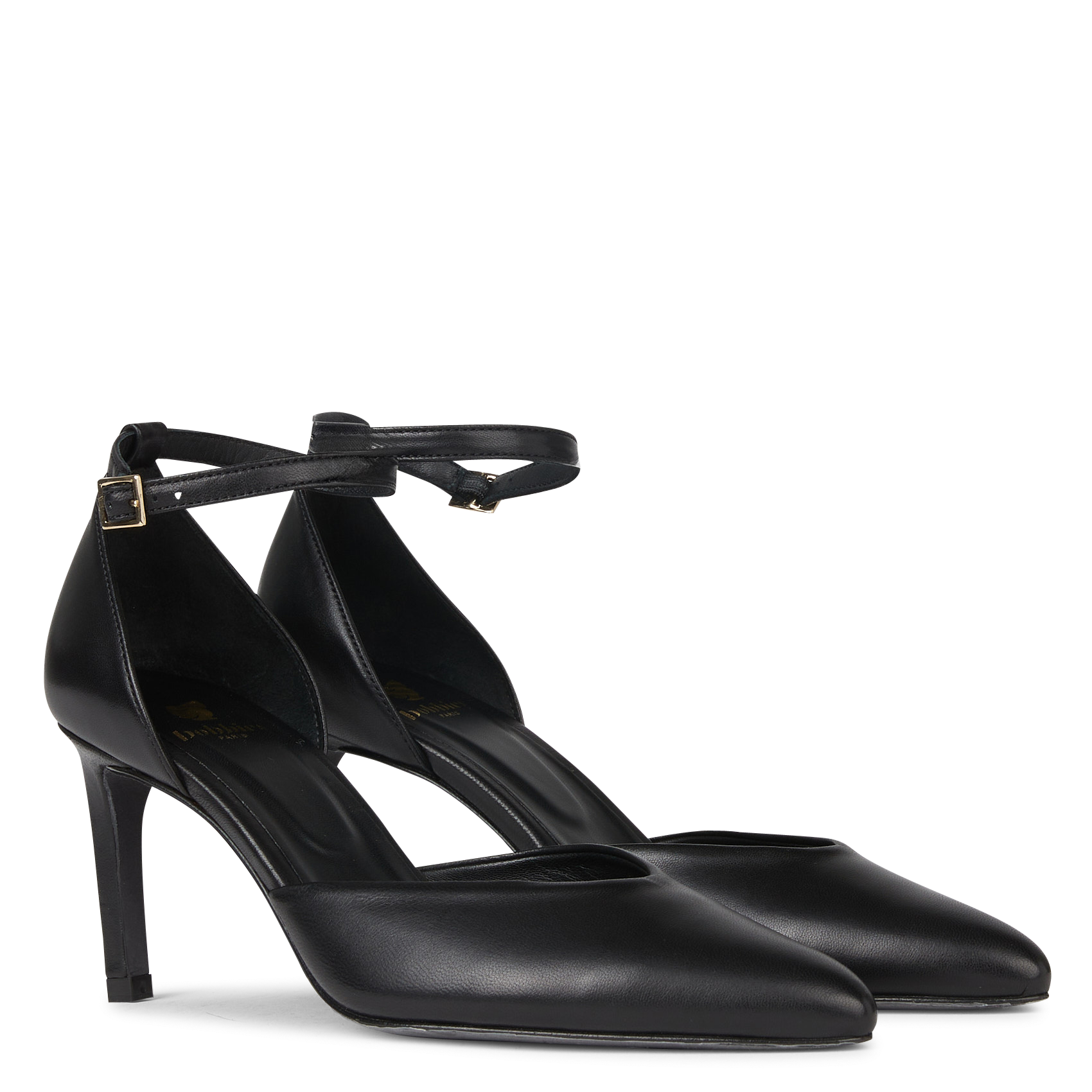 Escarpins en cuir BOBBIES Noir