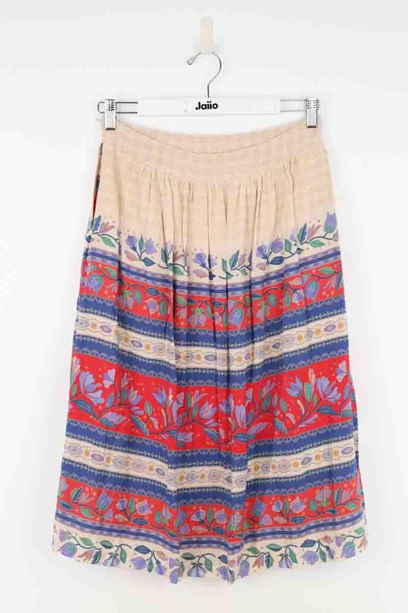 Silk skirt ANTIK BATIK - Seconde Main Multicolored