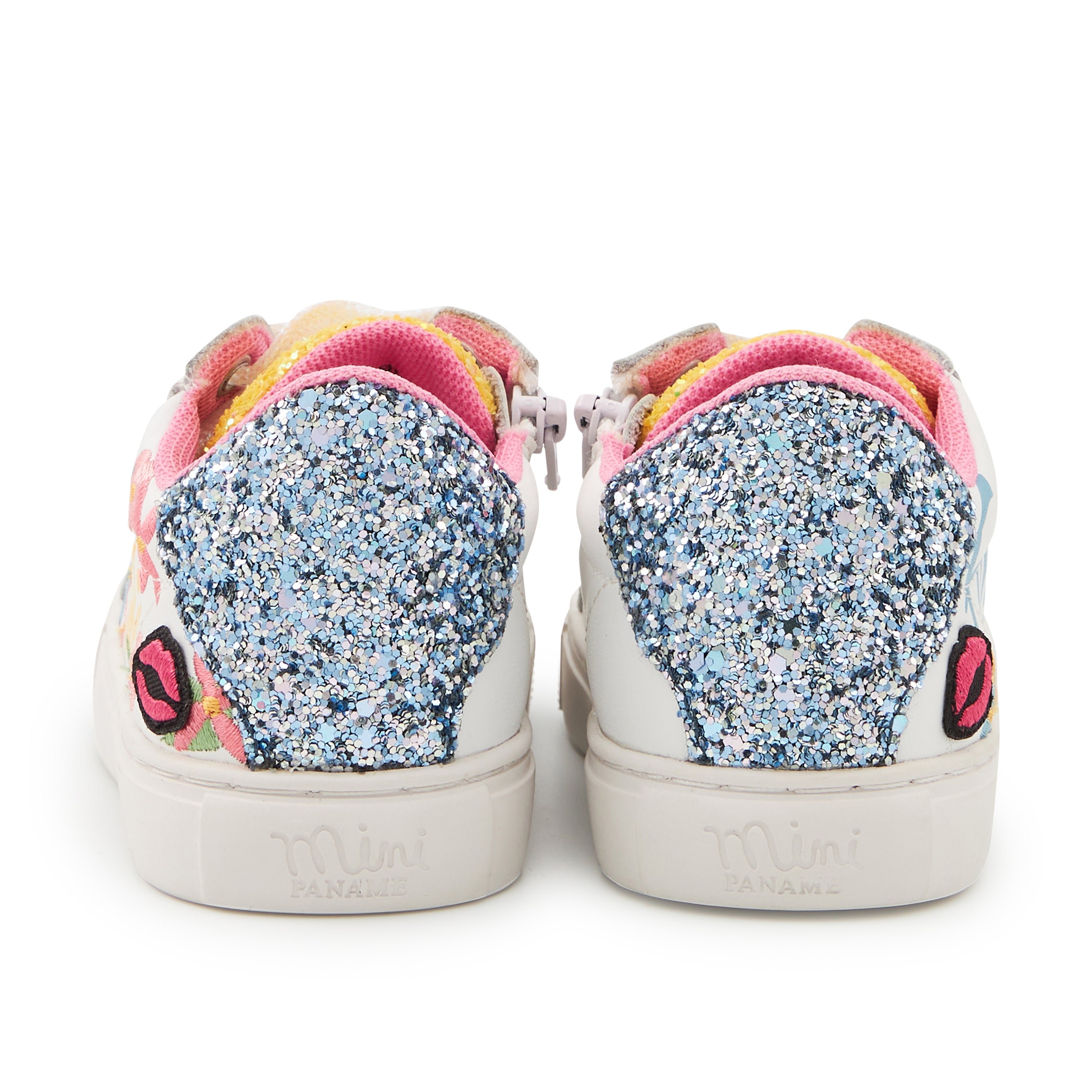 Leather sneakers BONS BAISERS PARIS White