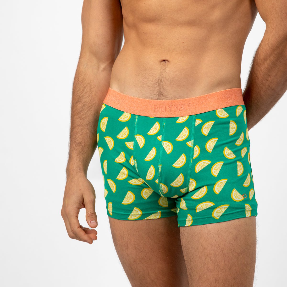 Organic cotton boxers BILLYBELT Green