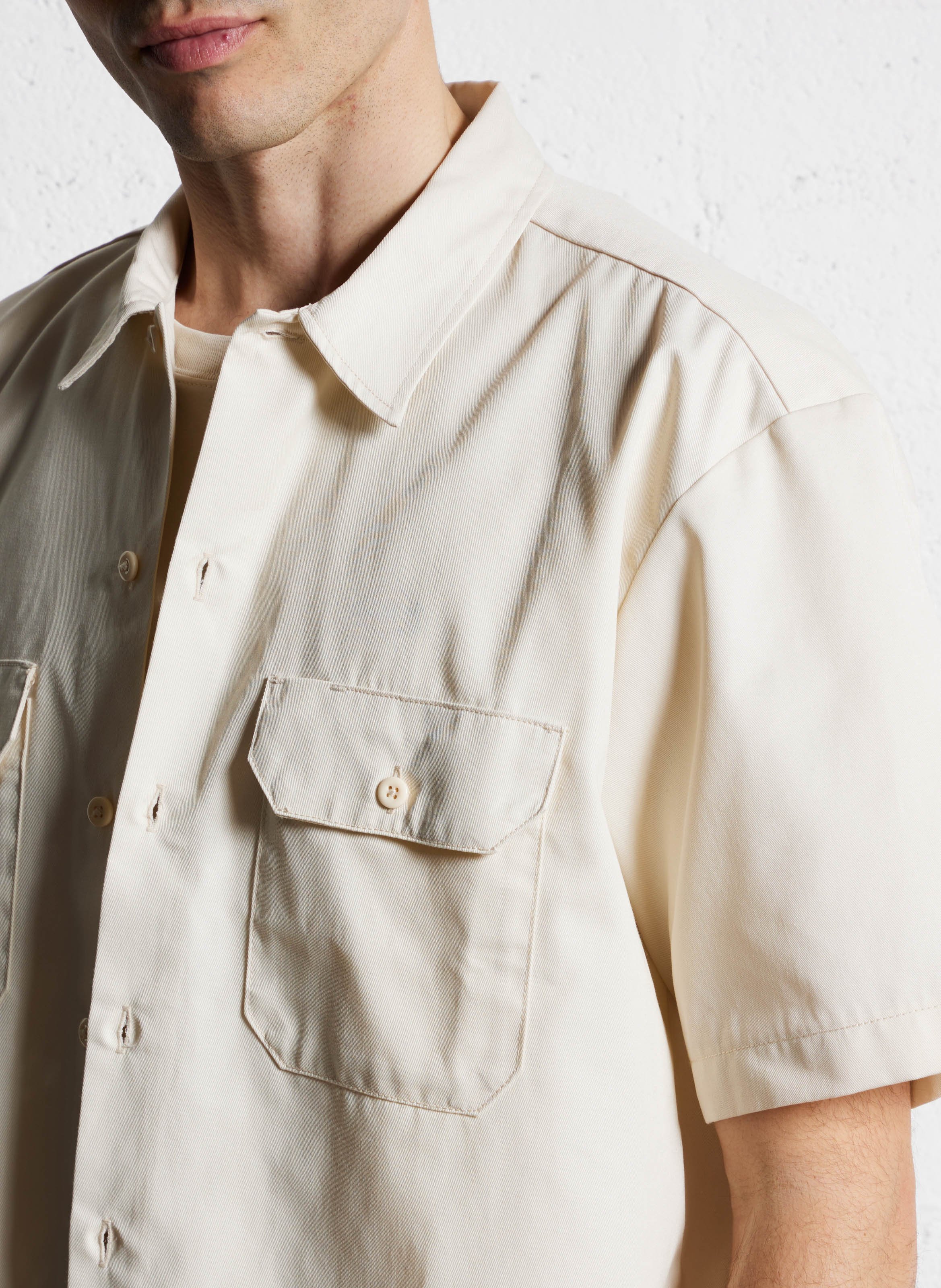 Oversized shirt DICKIES White