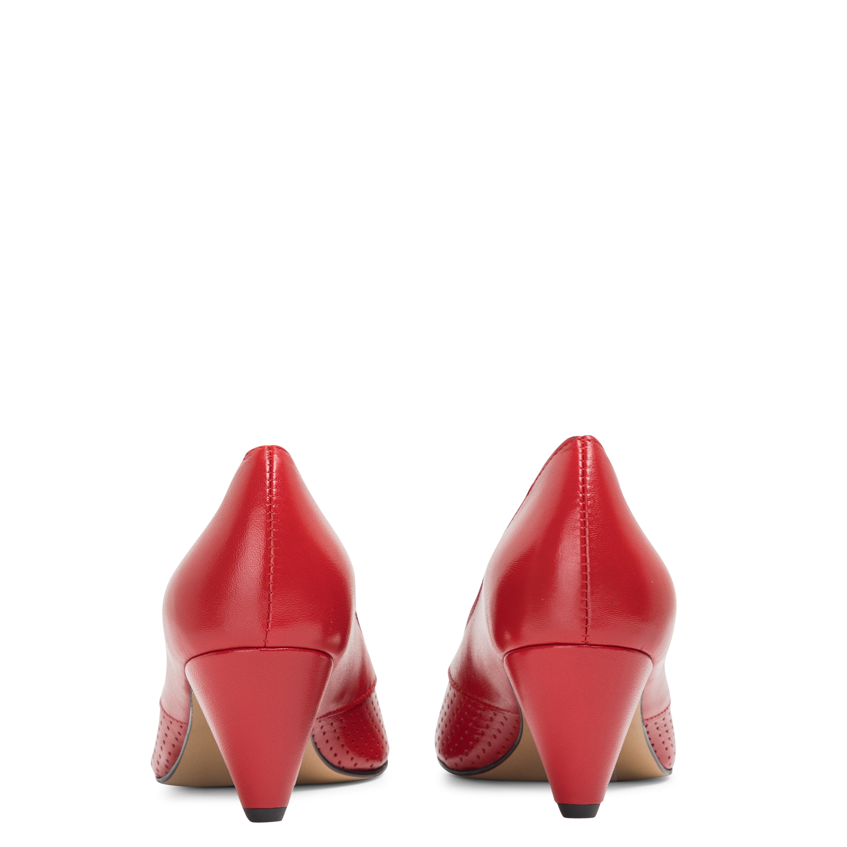 Escarpins en cuir ANONYMOUS COPENHAGEN Rouge