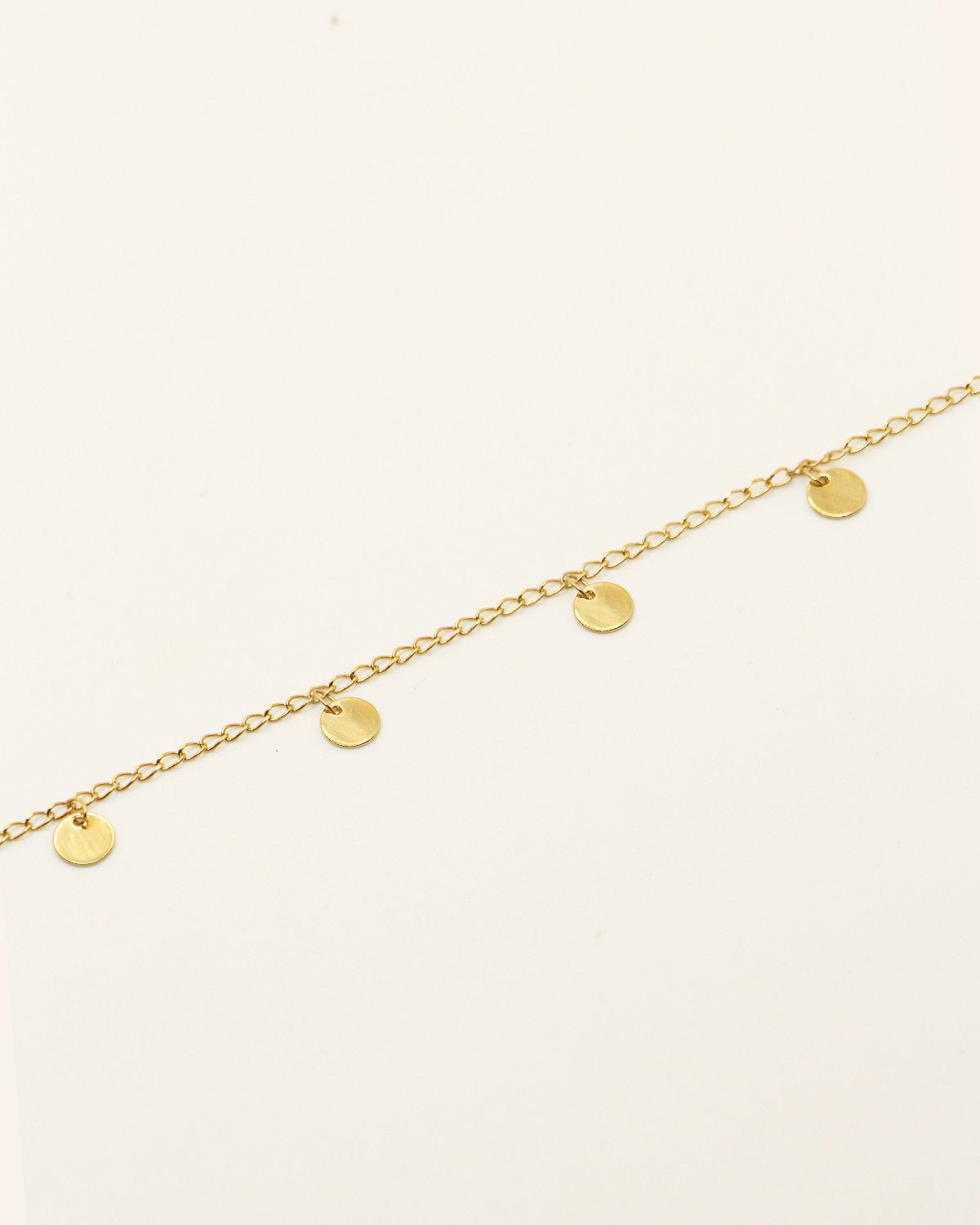 Fine gold bracelet NILAI Golden