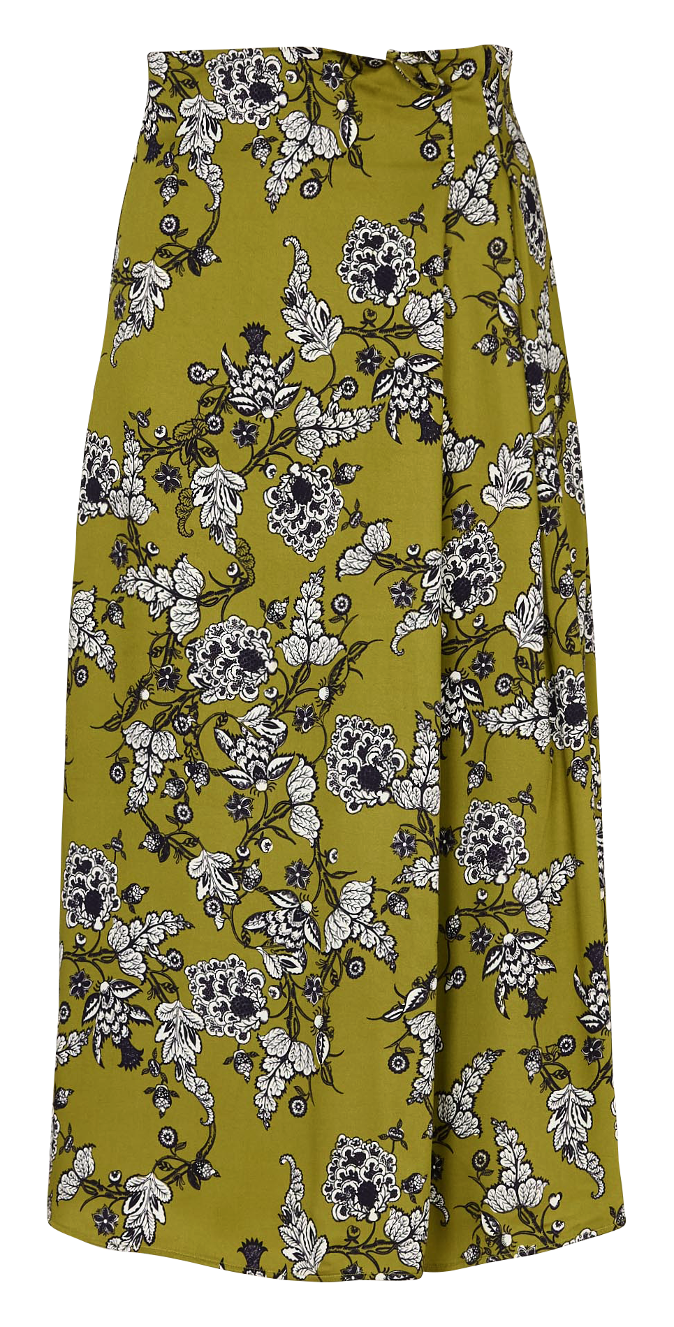 Anel - Bedruckter Midirock IKKS Grun