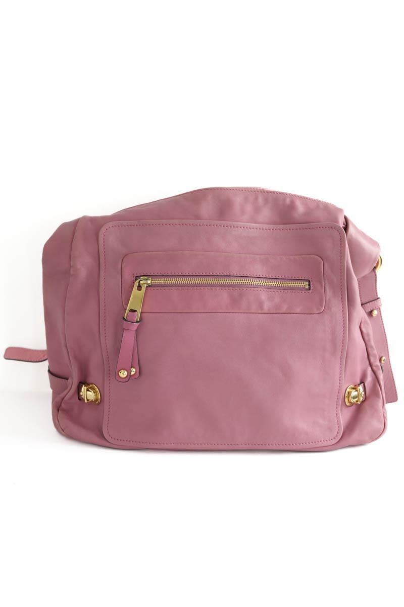 Sac à main en cuir MARC JACOBS - Seconde Main Violet