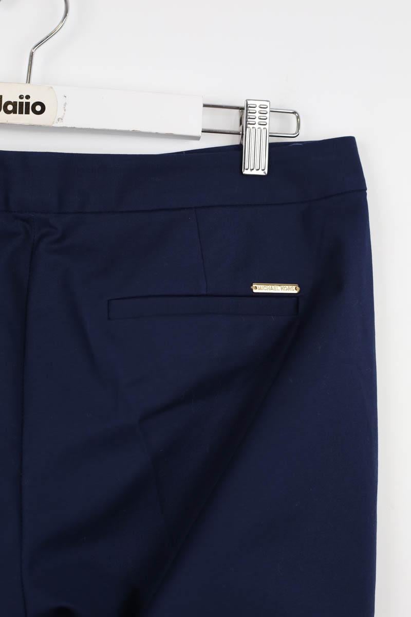 Slim cotton trousers MICHAEL KORS - Seconde main Blue