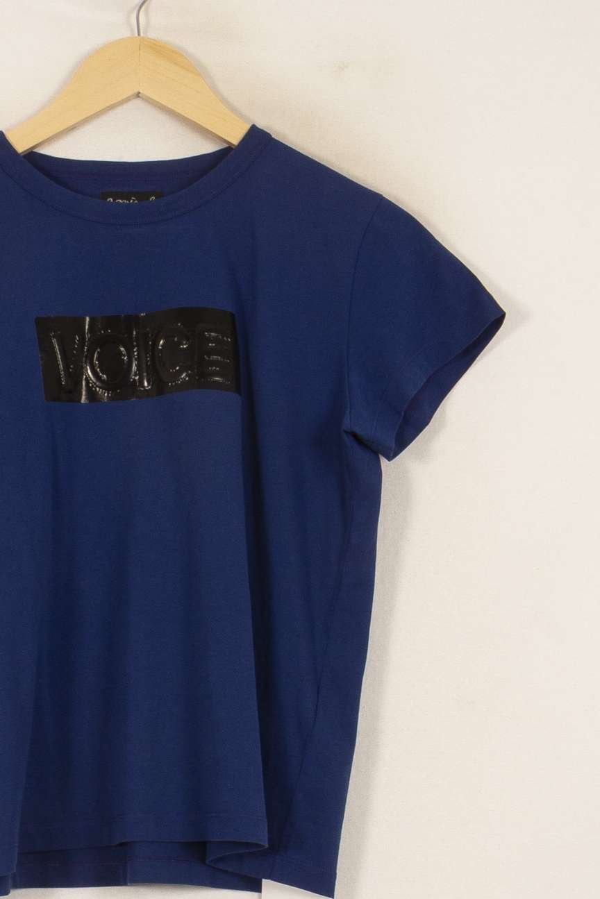 Tommy Badge T-shirt AGNES B. - Seconde Main Multicolored