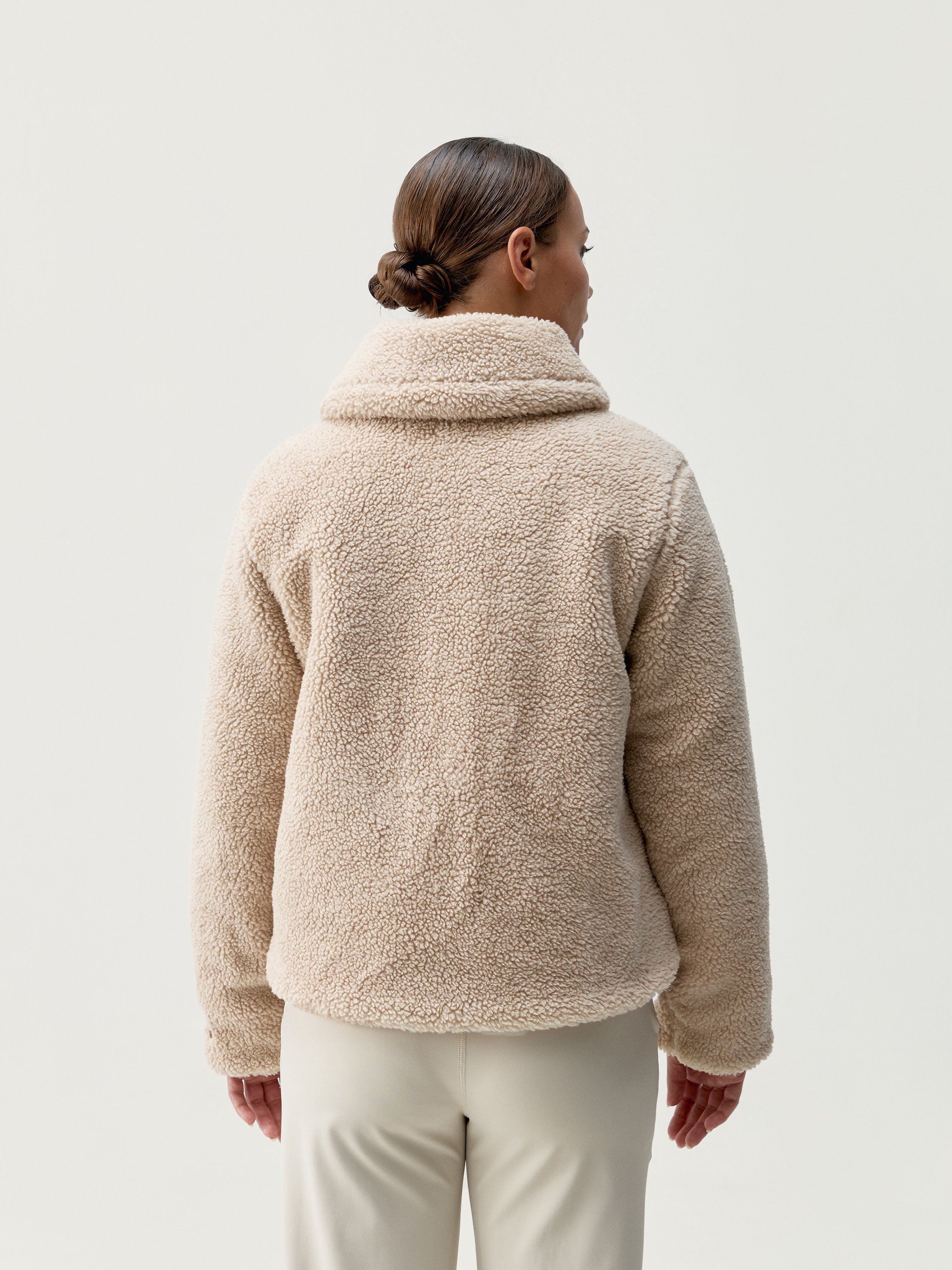 Quilted winter coat BORN LIVING YOGA White