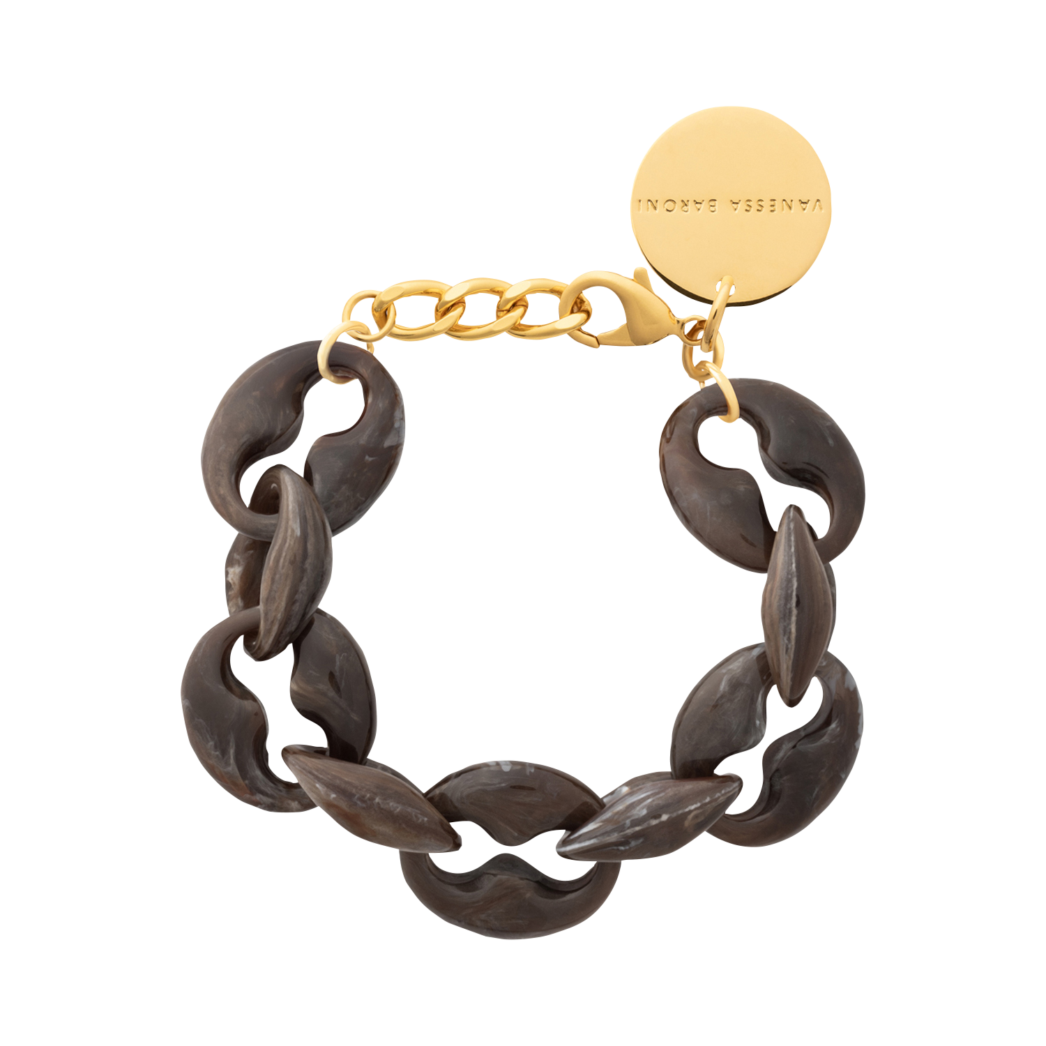 Armband aus Marmorkette VANESSA BARONI Braun