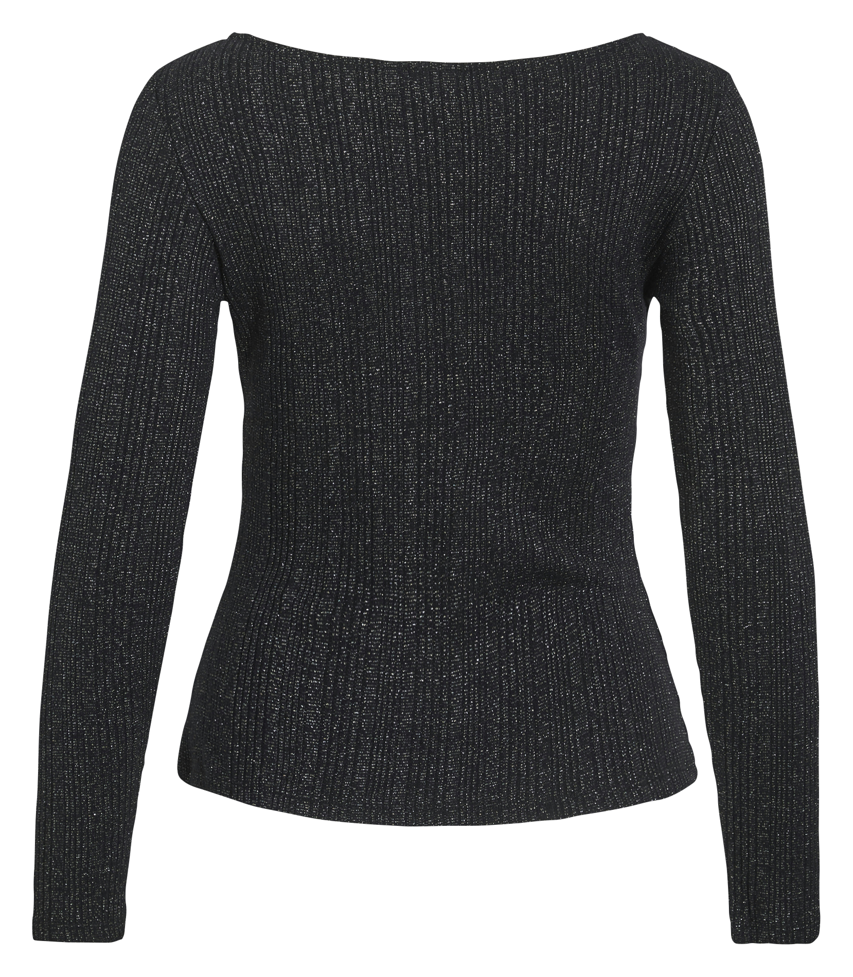 Top col bateau VILA Noir