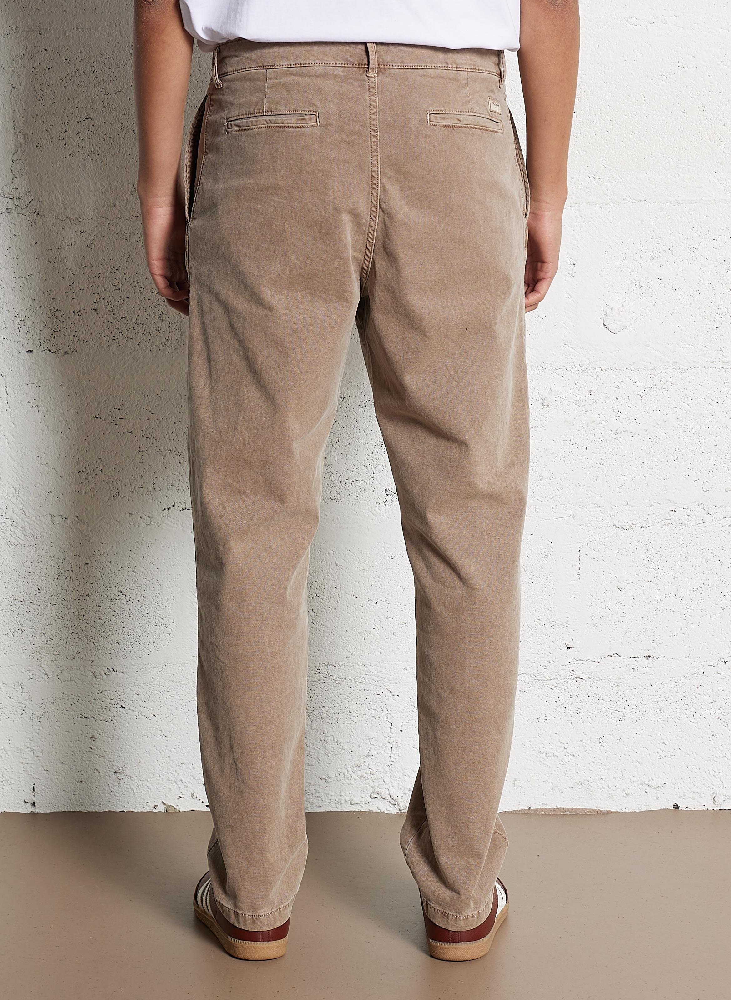 Cotton-blend bucket hat PEPE JEANS Beige