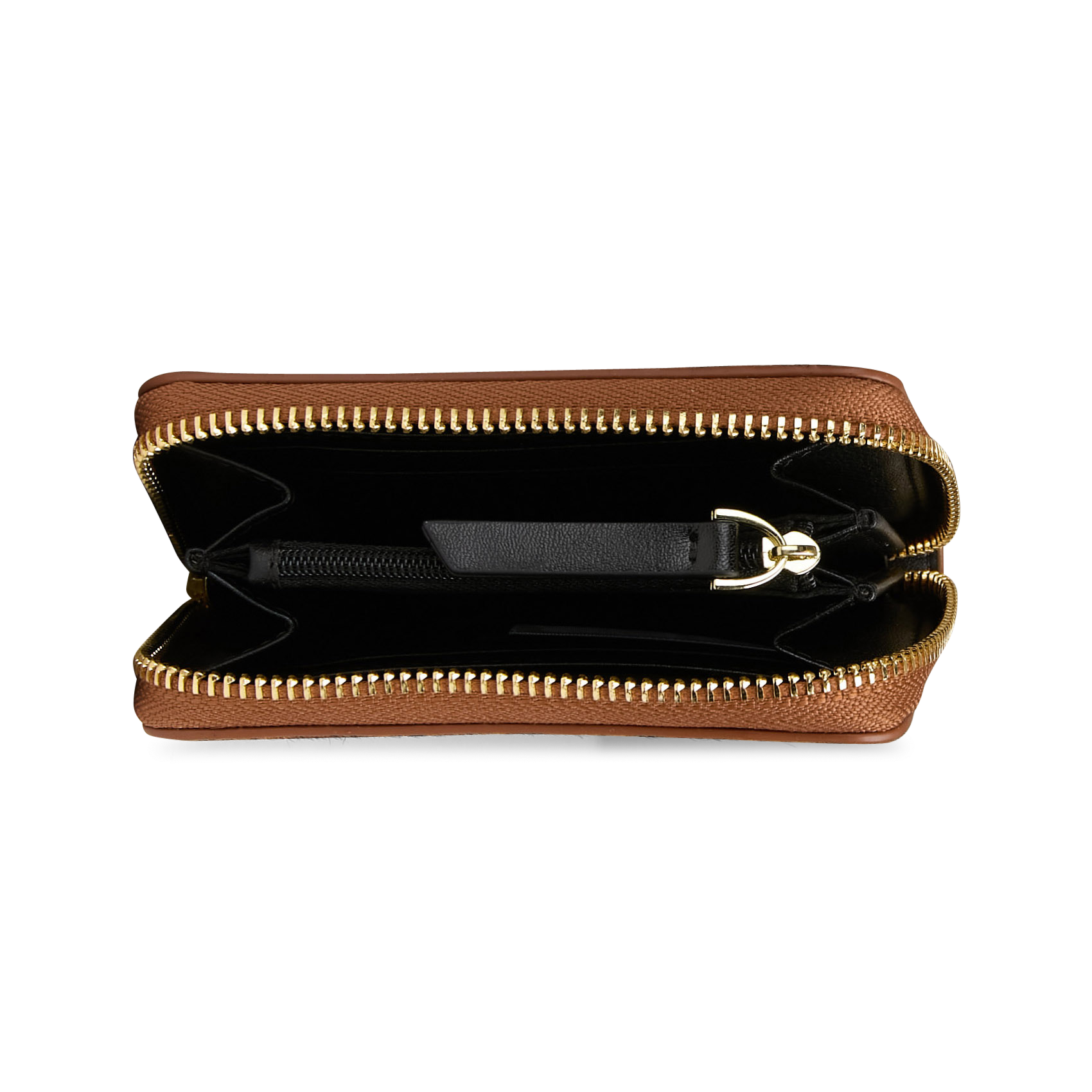 Portefeuille en cuir velours imprimé SAISON 1865 Multicolore