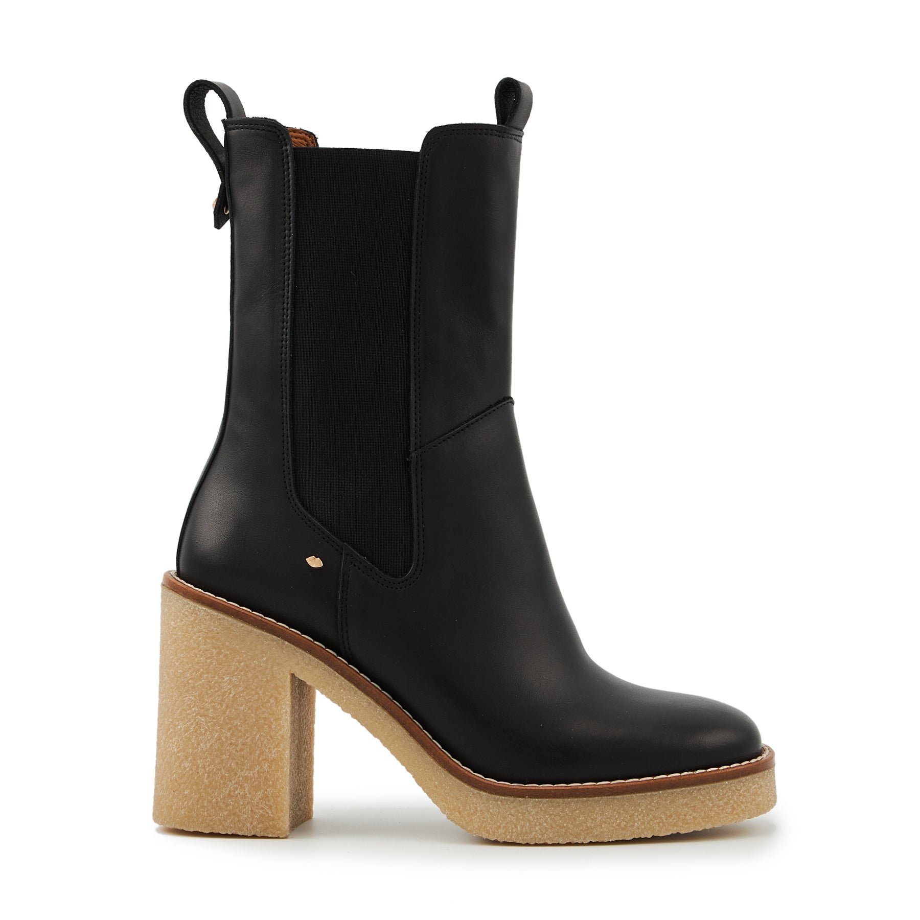 Leather she. BONS BAISERS PARIS Black