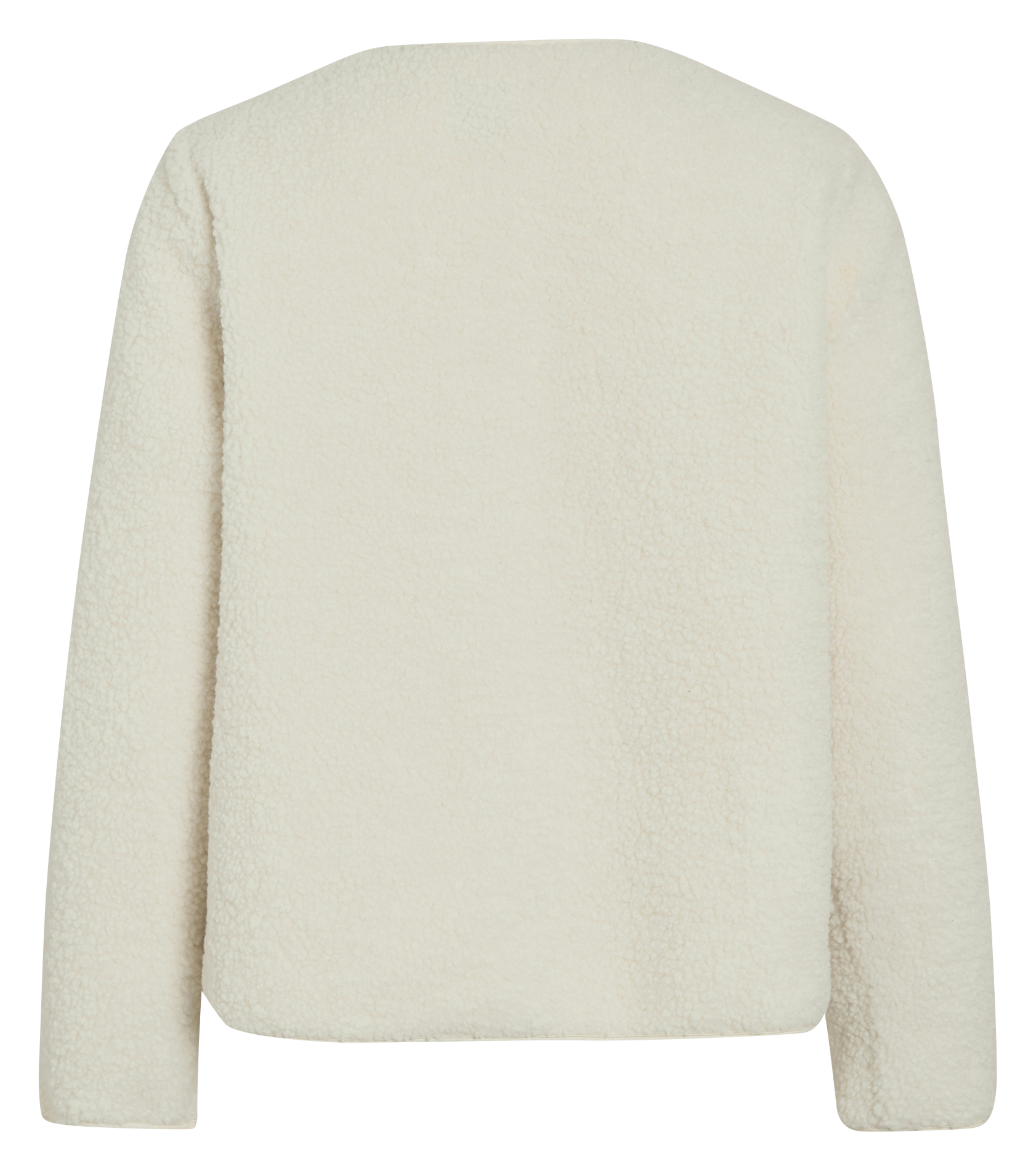Round-neck jacket VILA Beige