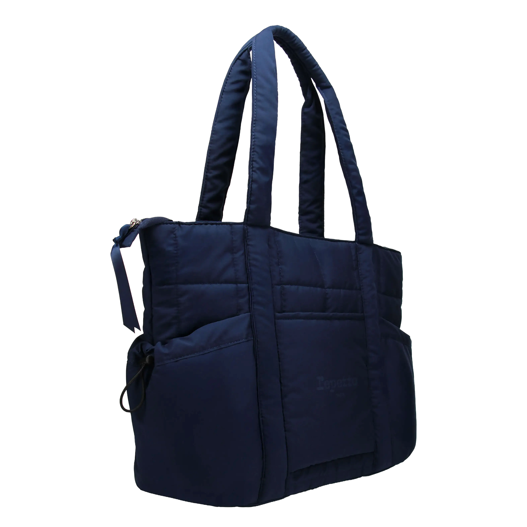 Quilted Plain Sports Bag REPETTO Blue