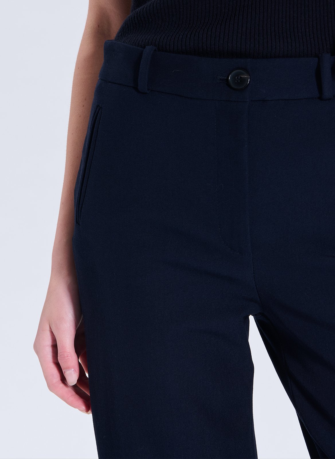 High-rise flared pants ZAPA Blue