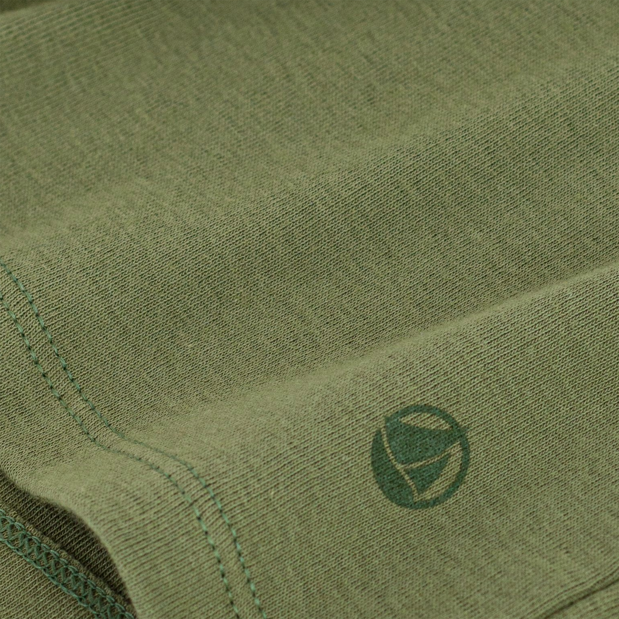 T-Shirt mit geradem Schnitt und kurzen einfarbigen Ärmeln PETIT BATEAU Khaki