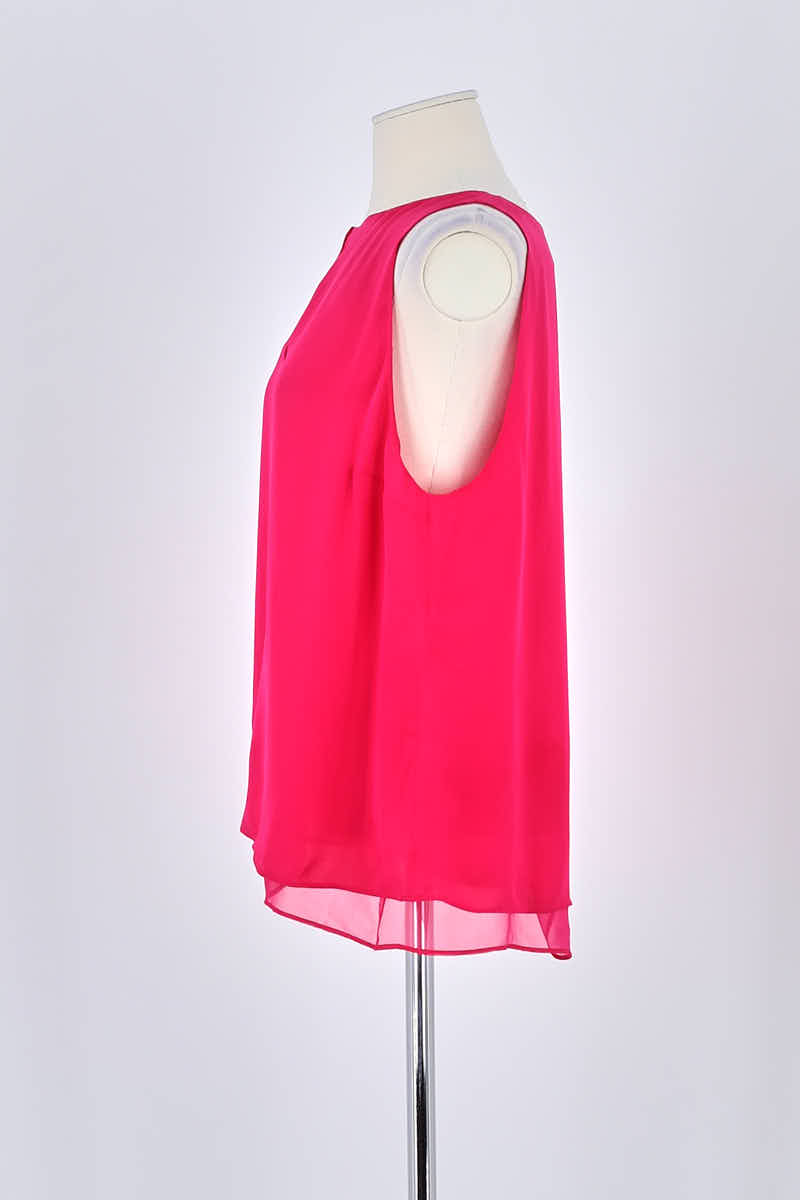 Azawood sleeveless top DIANE VON FURSTENBERG - Seconde Main Pink