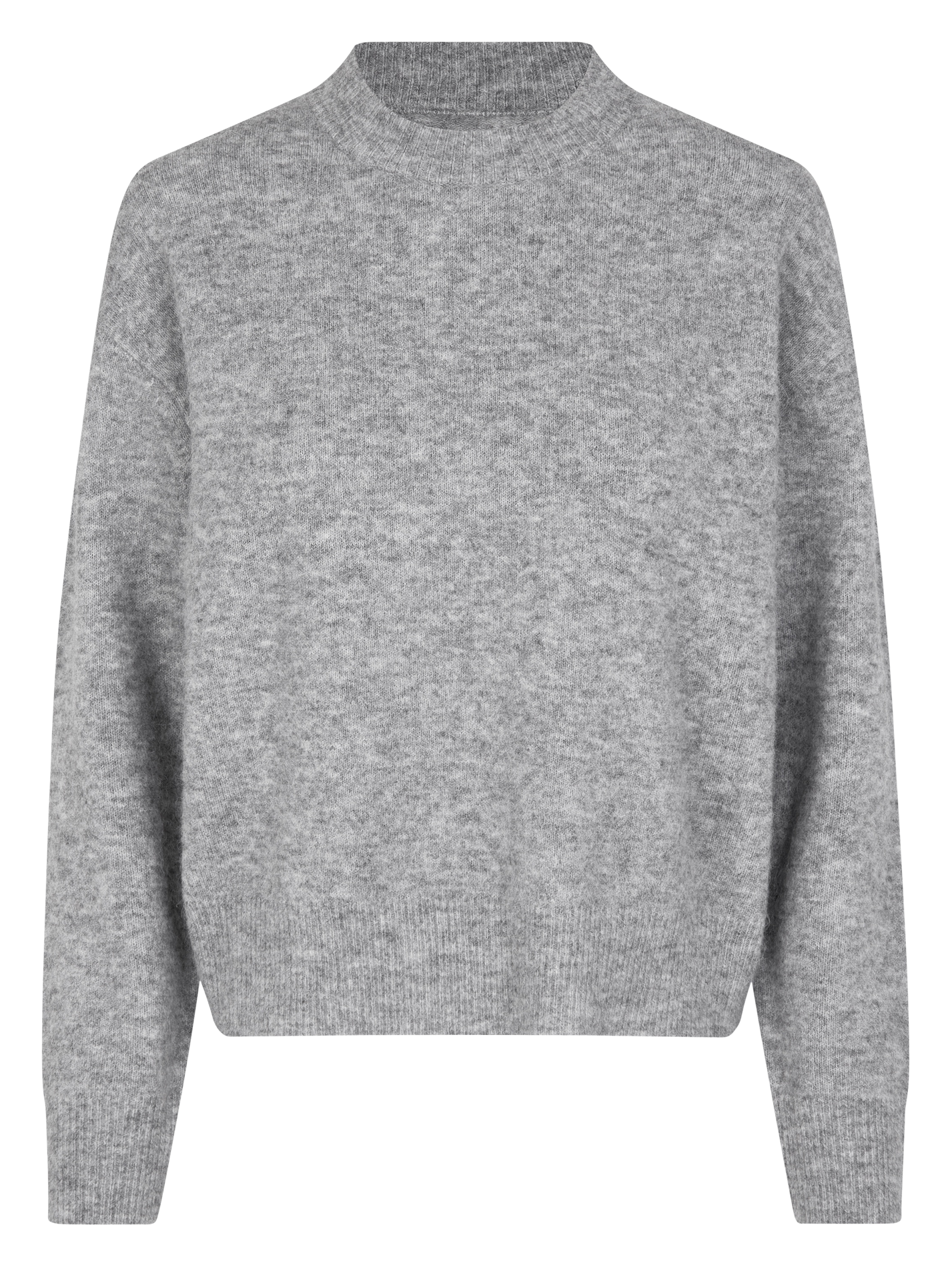 Alpaca wool sweater SAMSOE SAMSOE Grey