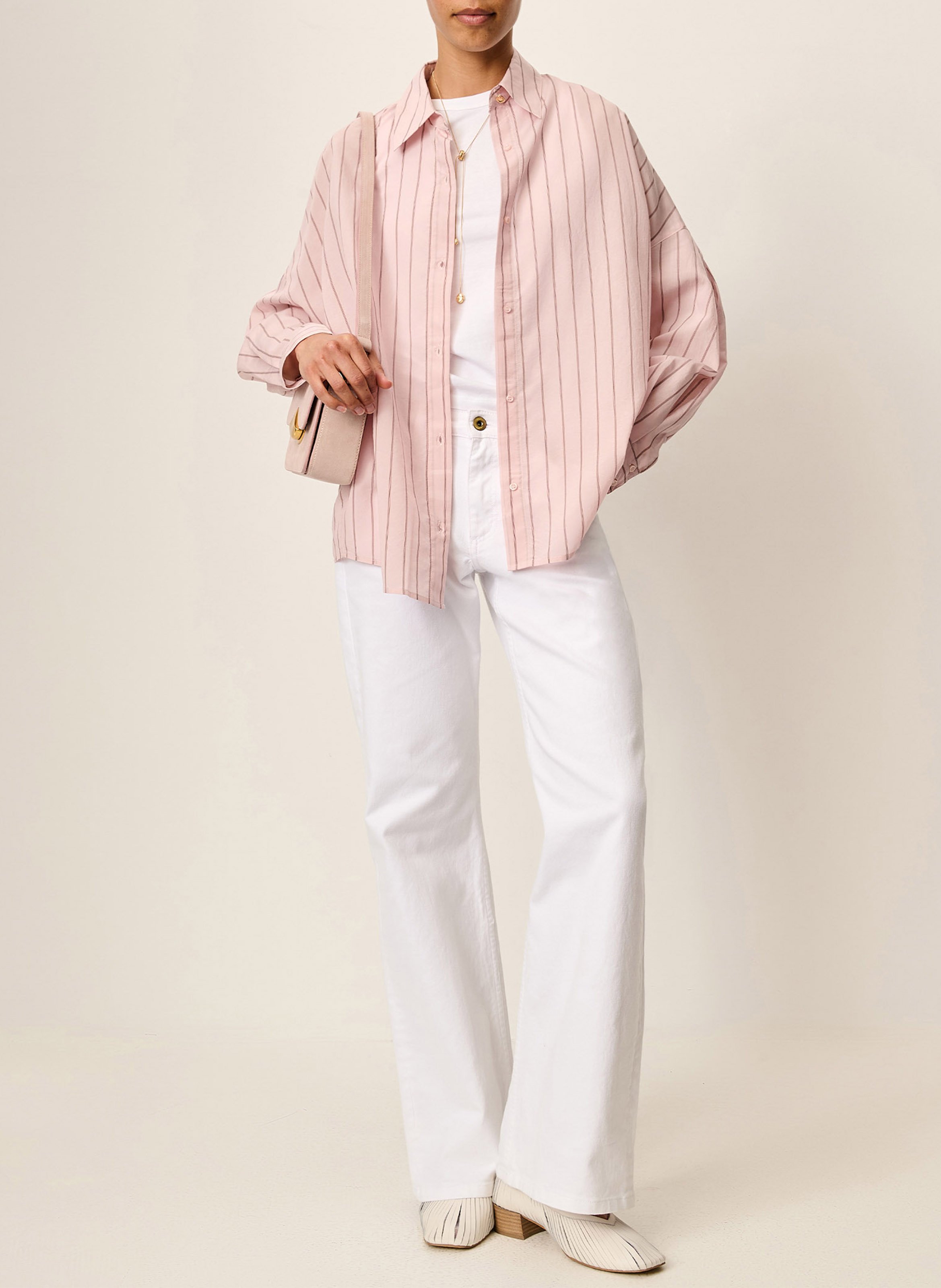 Chemise col classique  SESSUN Rose