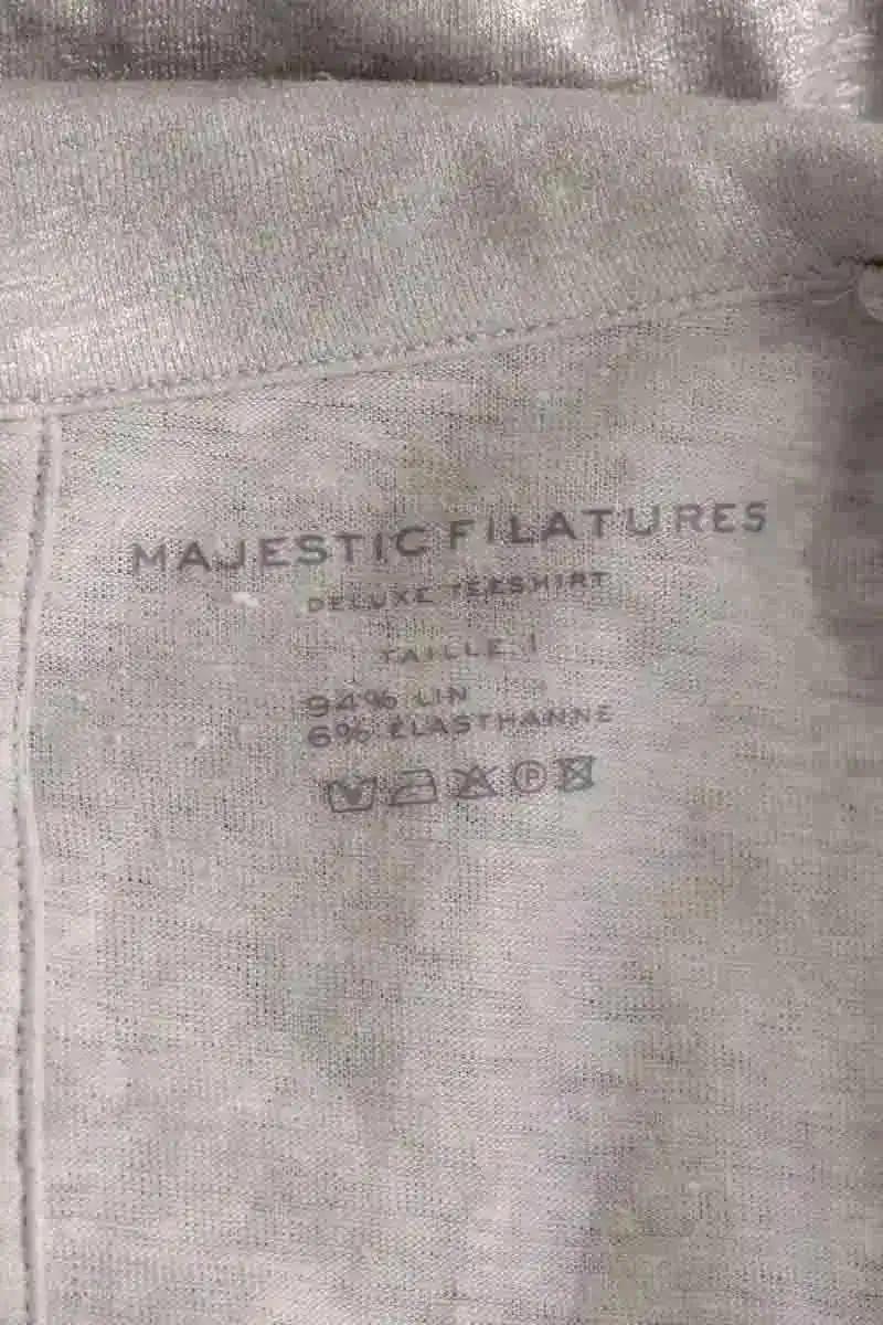 Blazer MAJESTIC FILATURES - SECONDE MAIN Argent