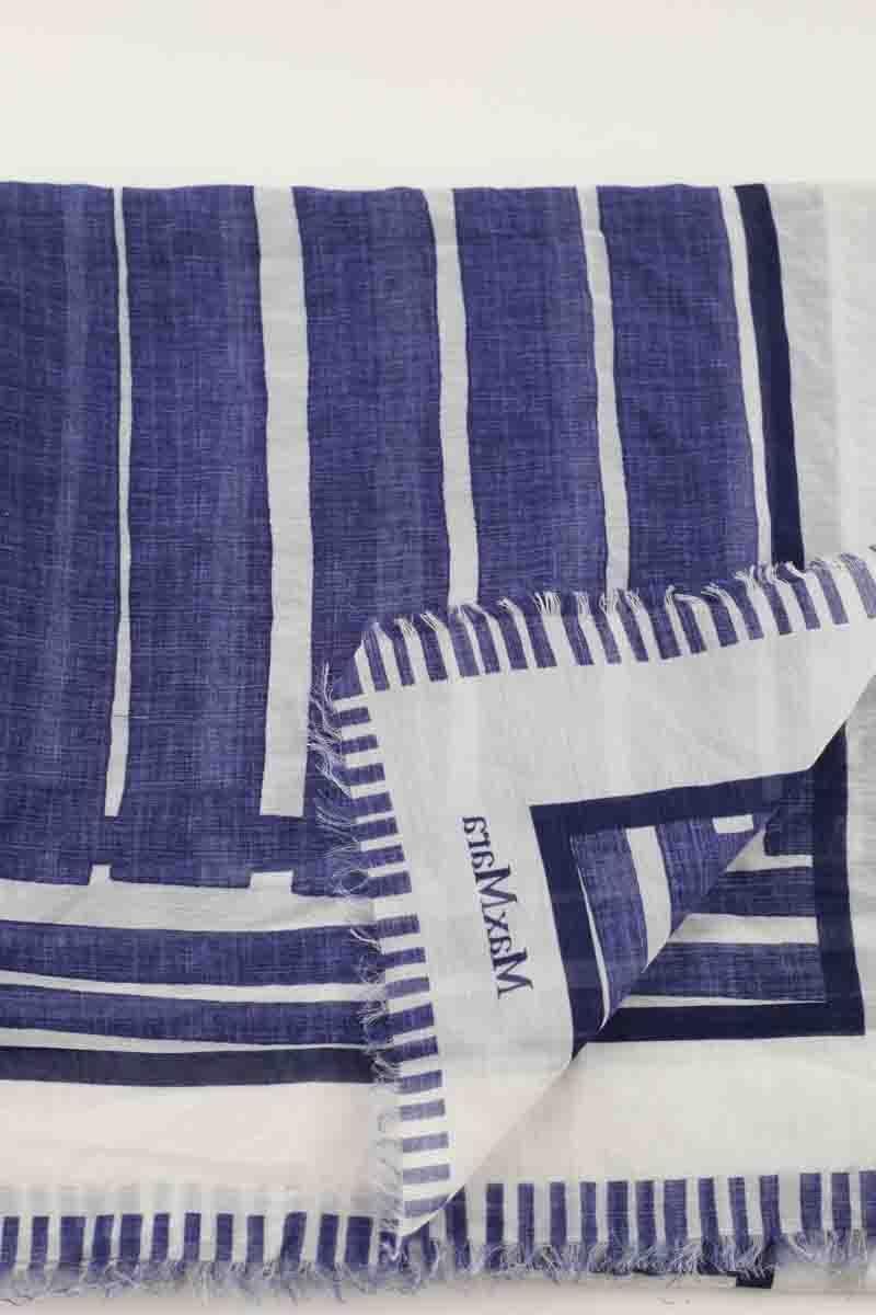 Square MAX MARA - Seconde Main Blue