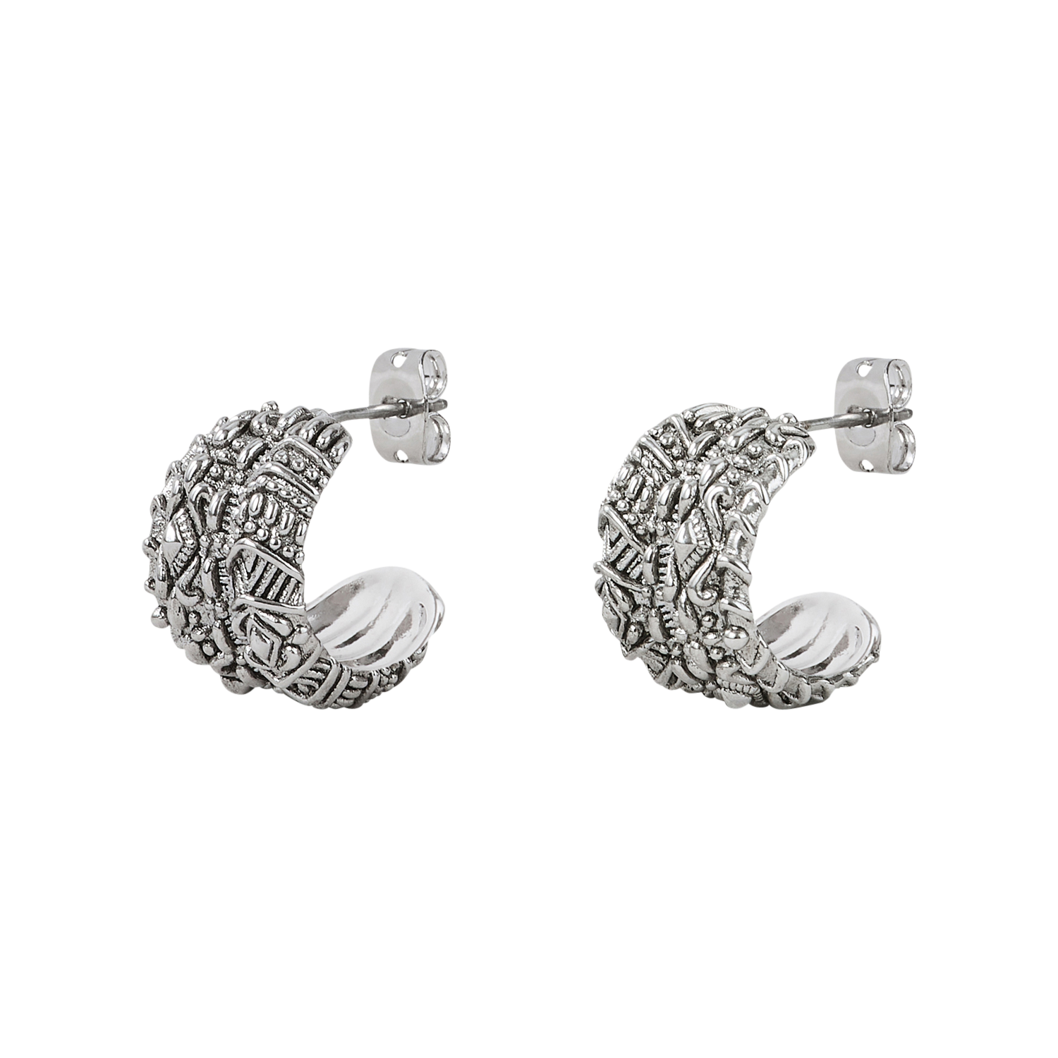 Boucles d'oreille  BA&SH Argent