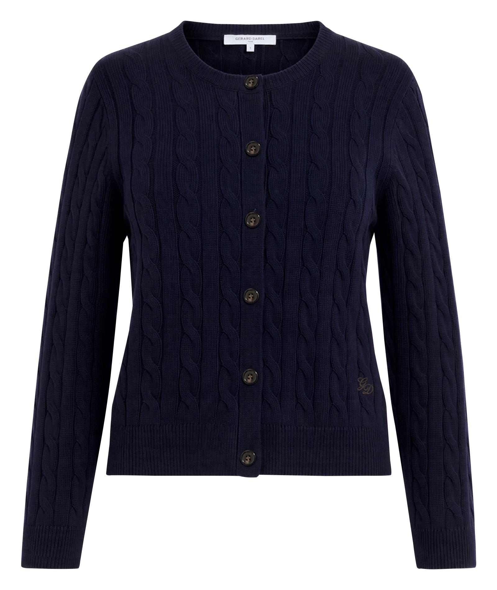 Braided Knit Vest GERARD DAREL Blue