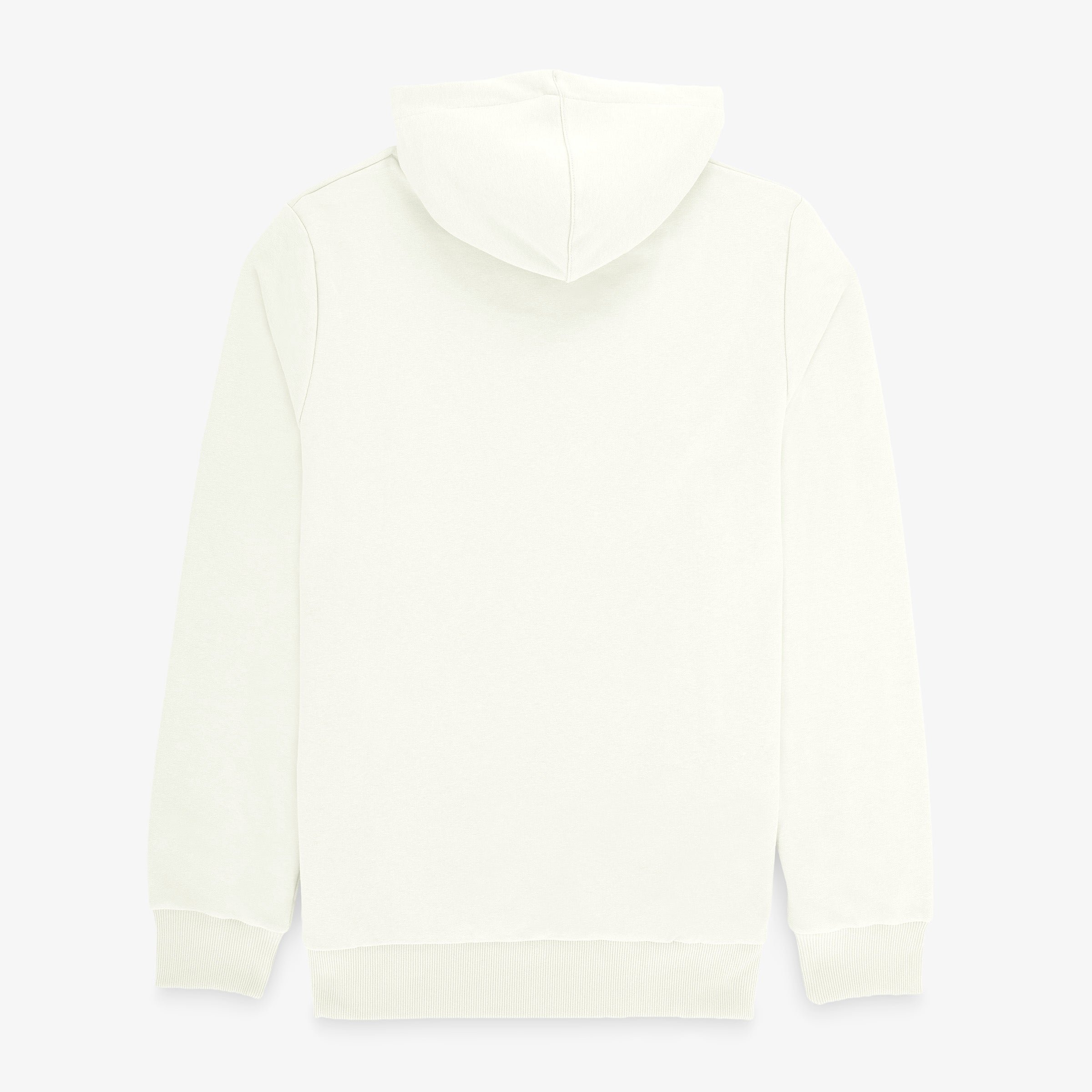 Cotton sweatshirt fabric hoodie SERGE BLANCO White